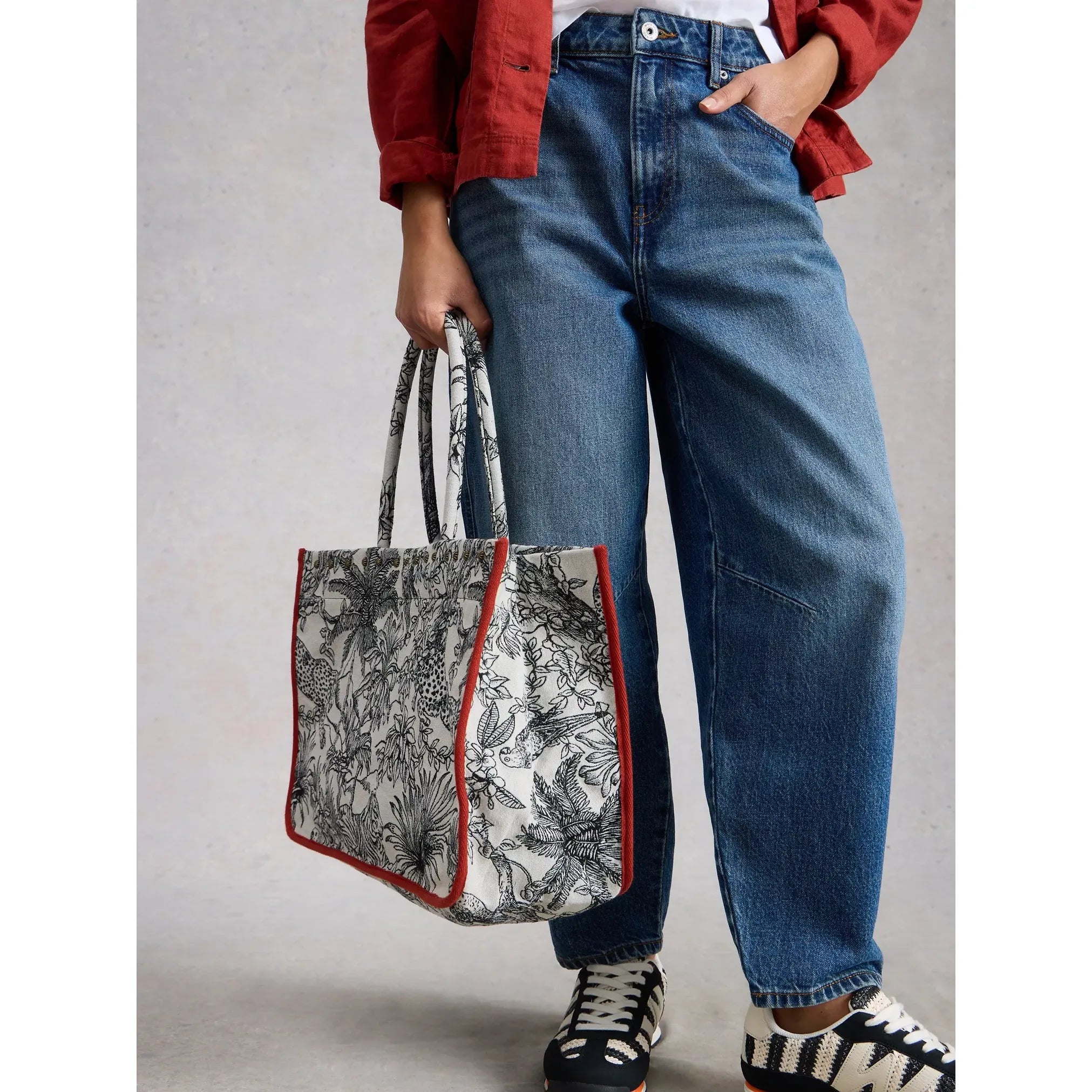 Jasmine Jacquard Tote Bag