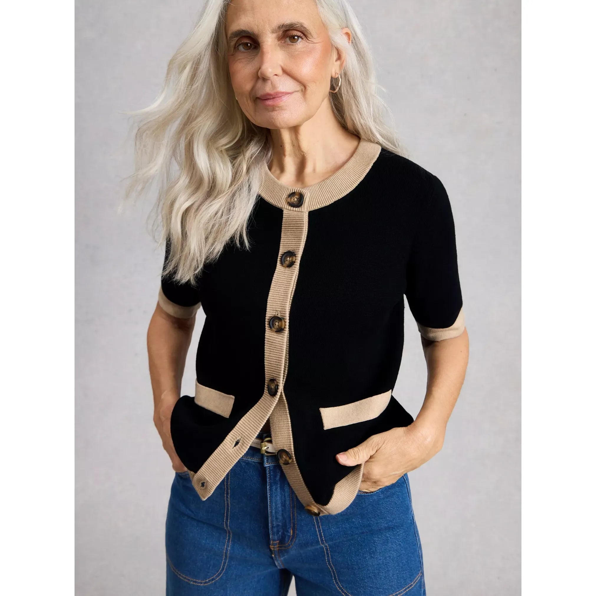CHARLOTTE SHORT SLEEVE CARDI