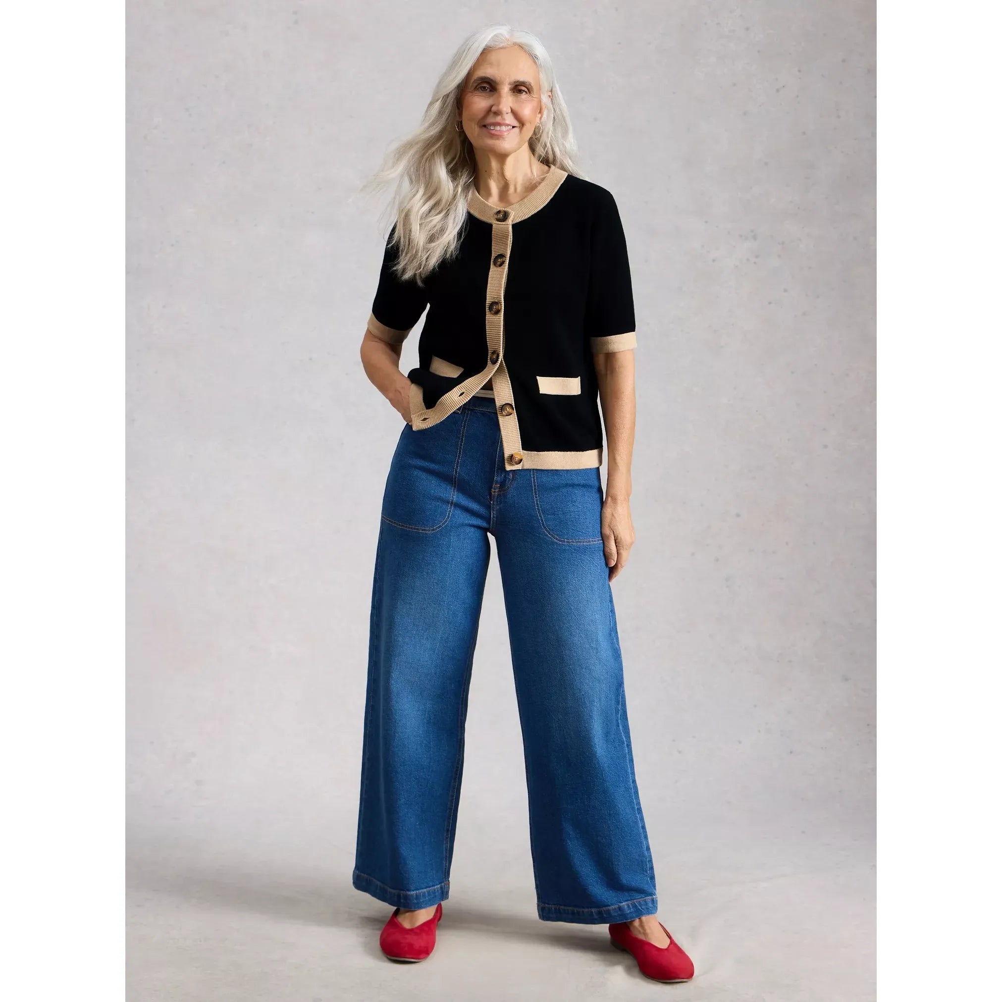 CHARLOTTE SHORT SLEEVE CARDI