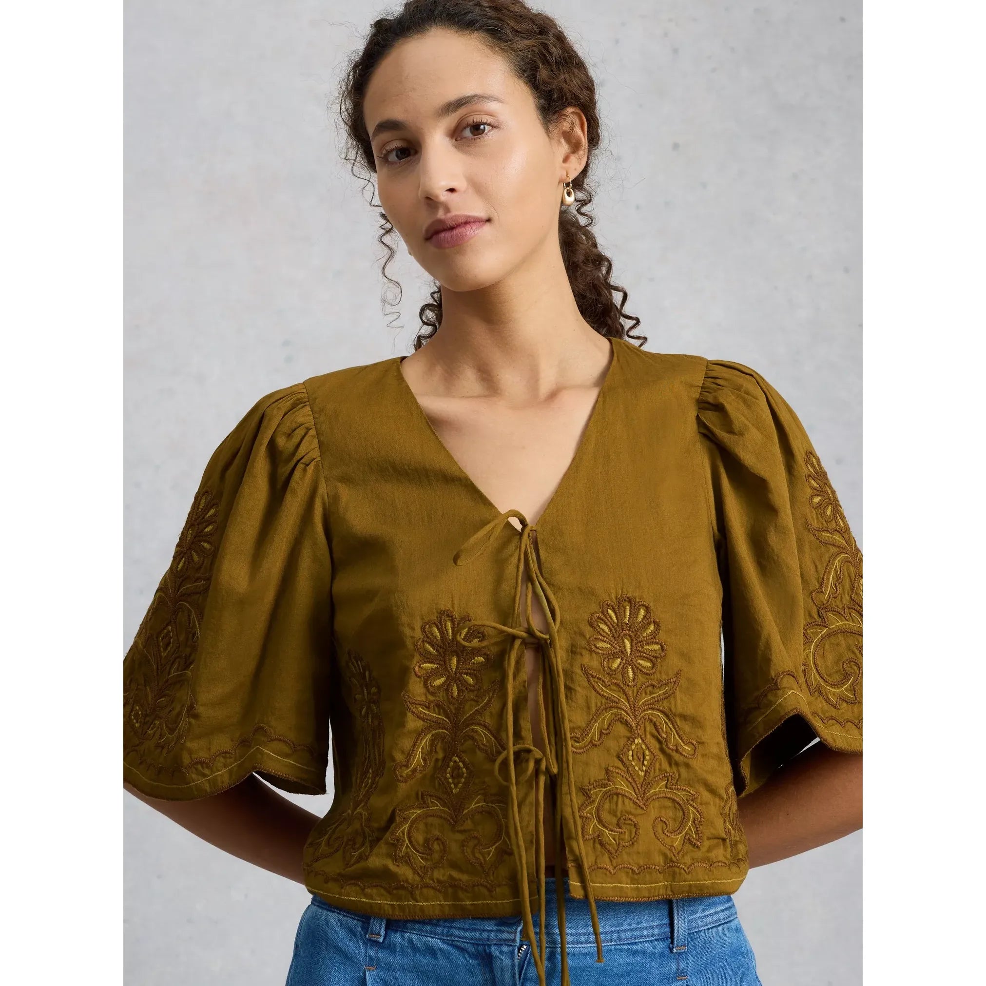 Erin Front Tie Top
