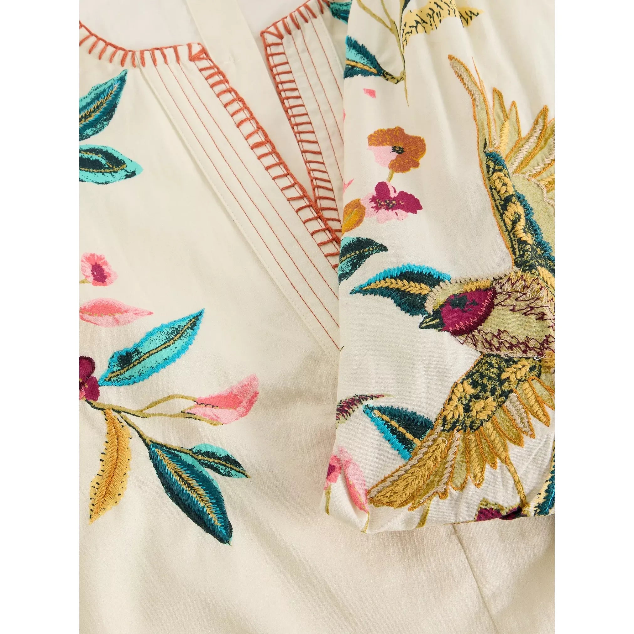 Maeve Embroidered Top