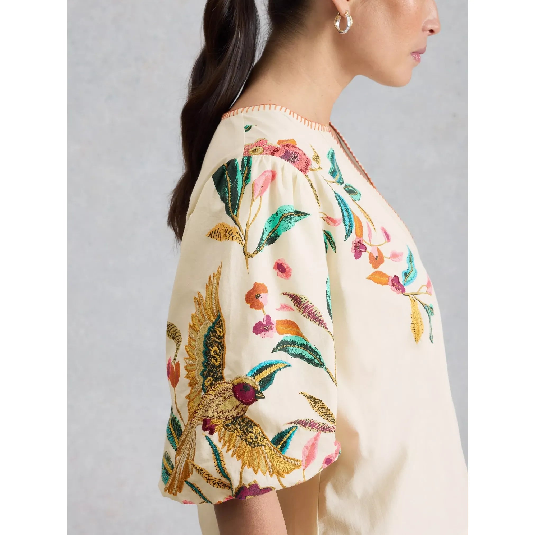 Maeve Embroidered Top