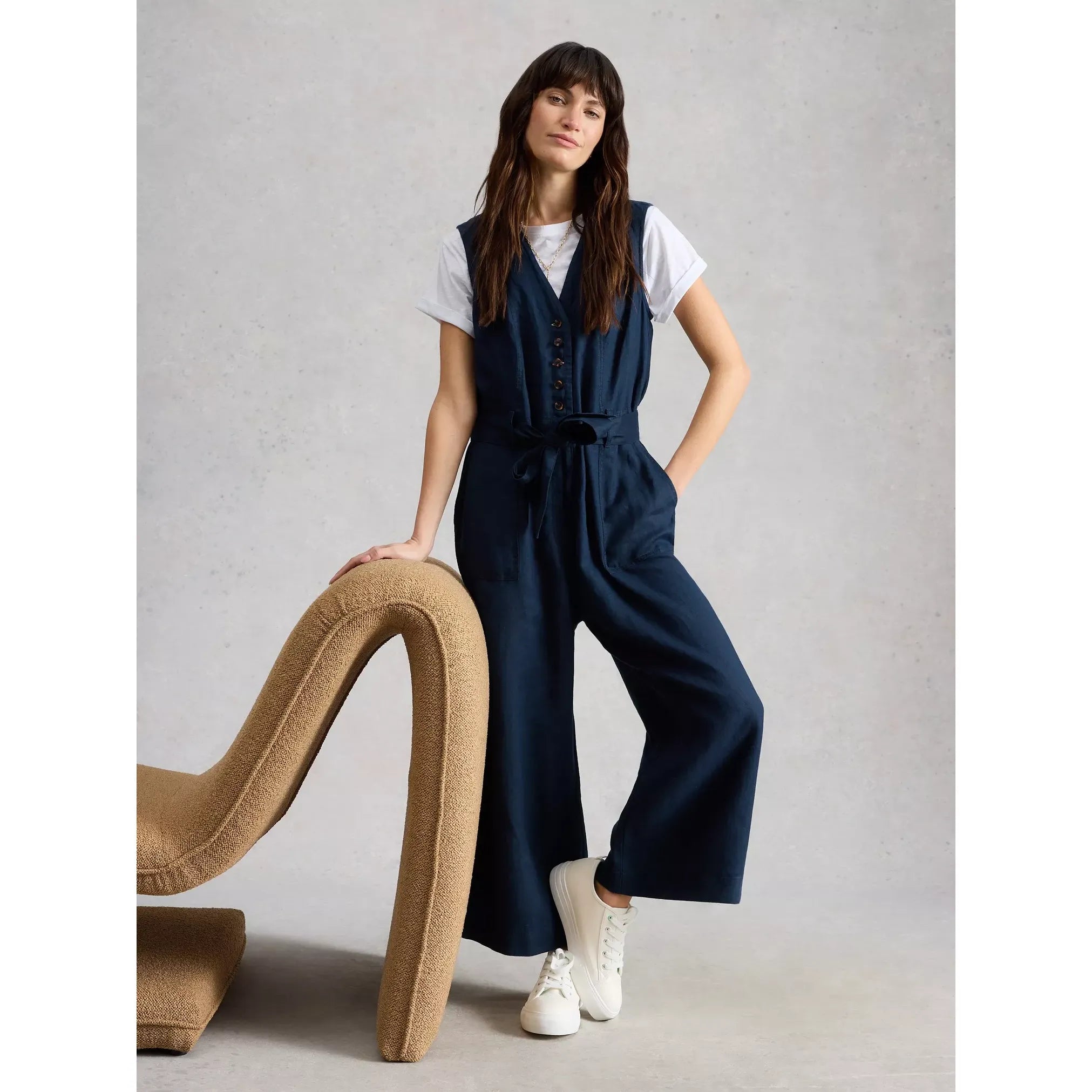 Betty Linen Jumpsuit | 100% Linen