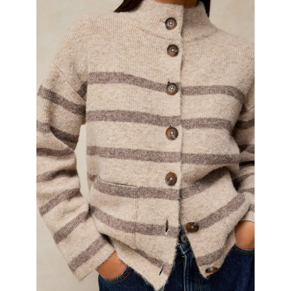 Margot Striped Cardi