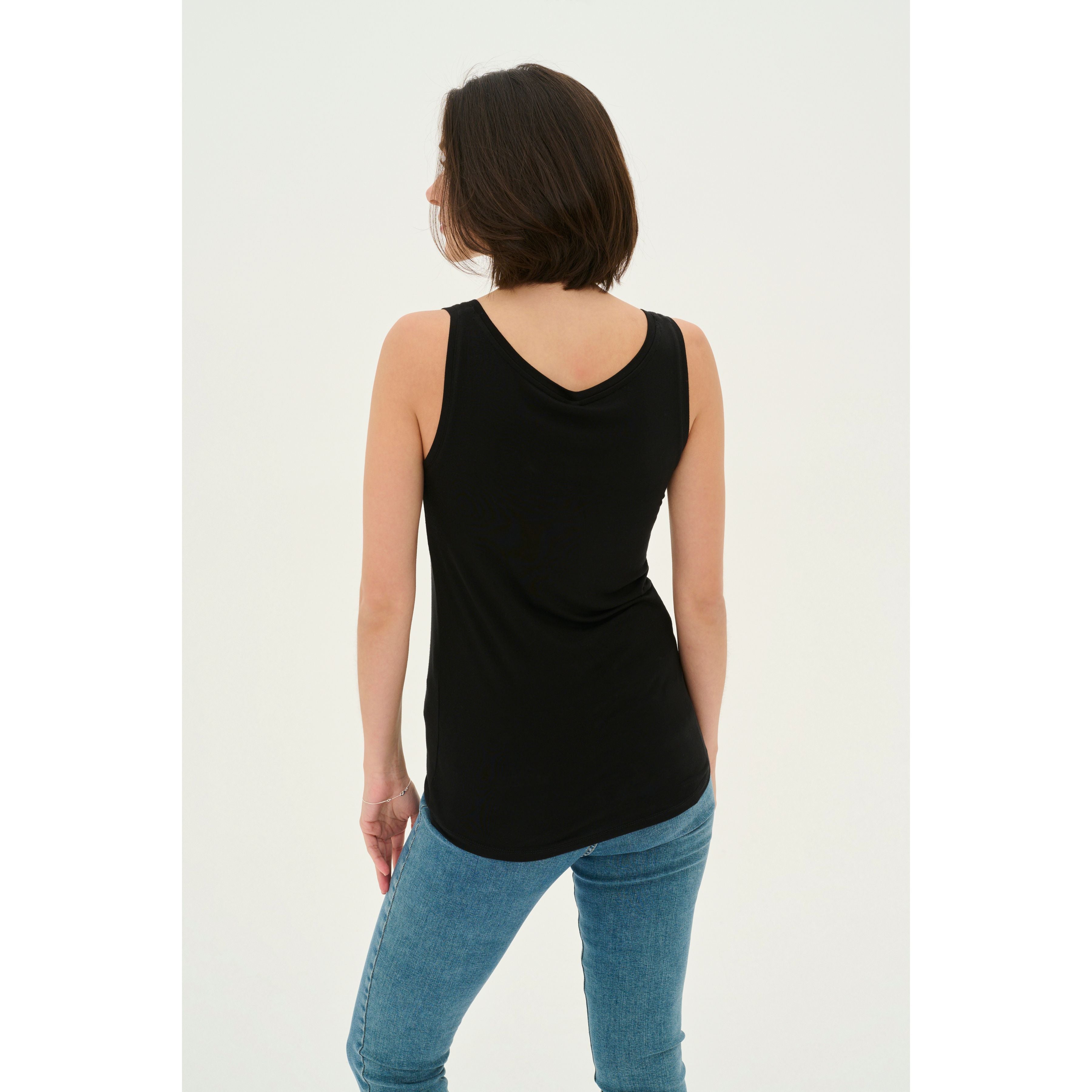 Poppy VO-neck Tank Top