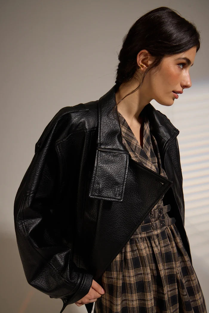 Misti Vegan Leather Jacket