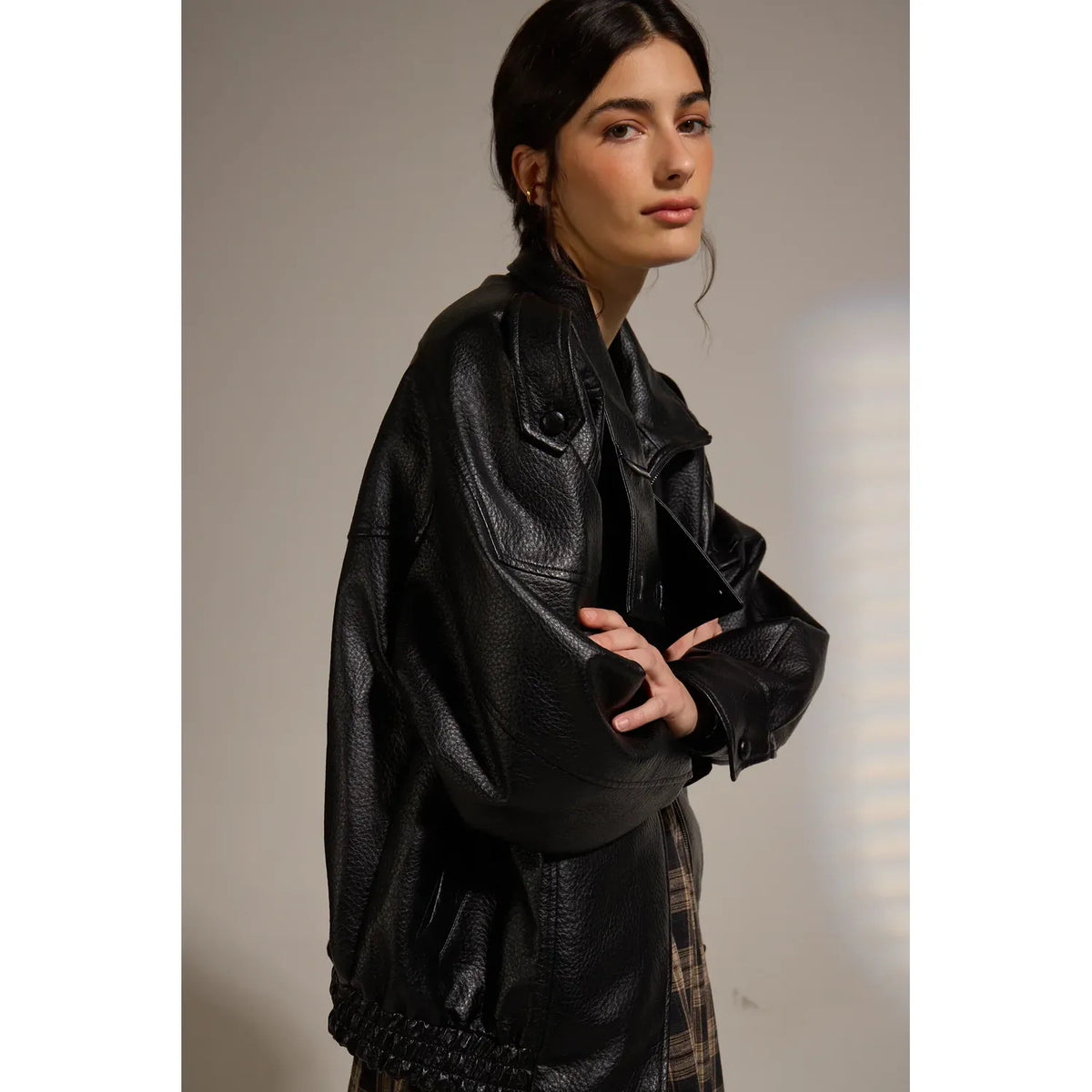 Misti Vegan Leather Jacket