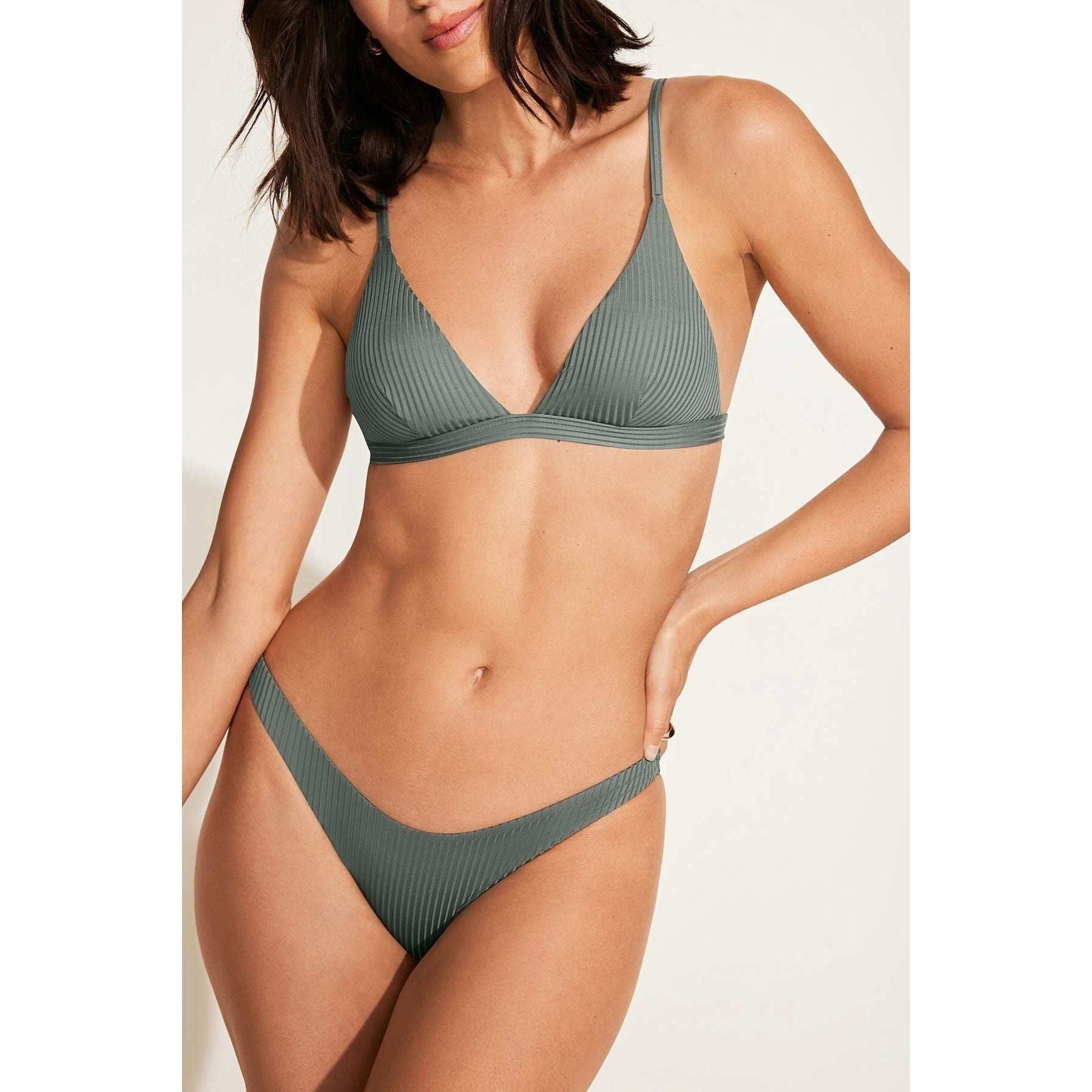 Moss Bralette Top - EcoRib