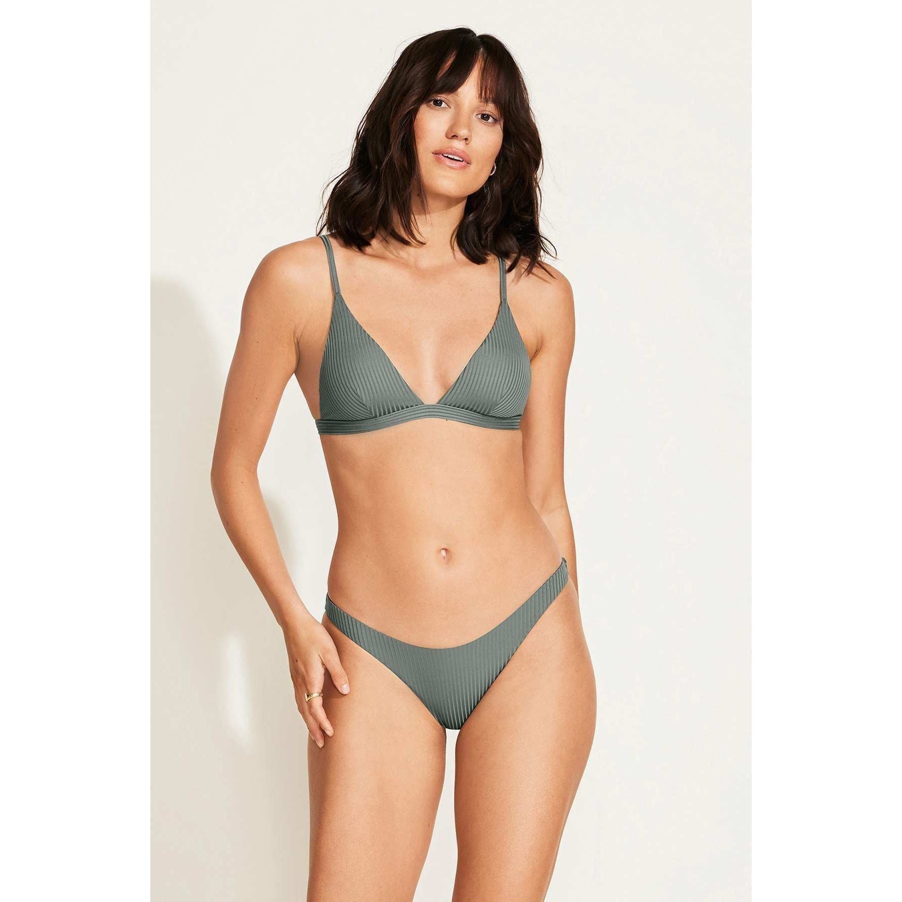 Moss Bralette Top - EcoRib