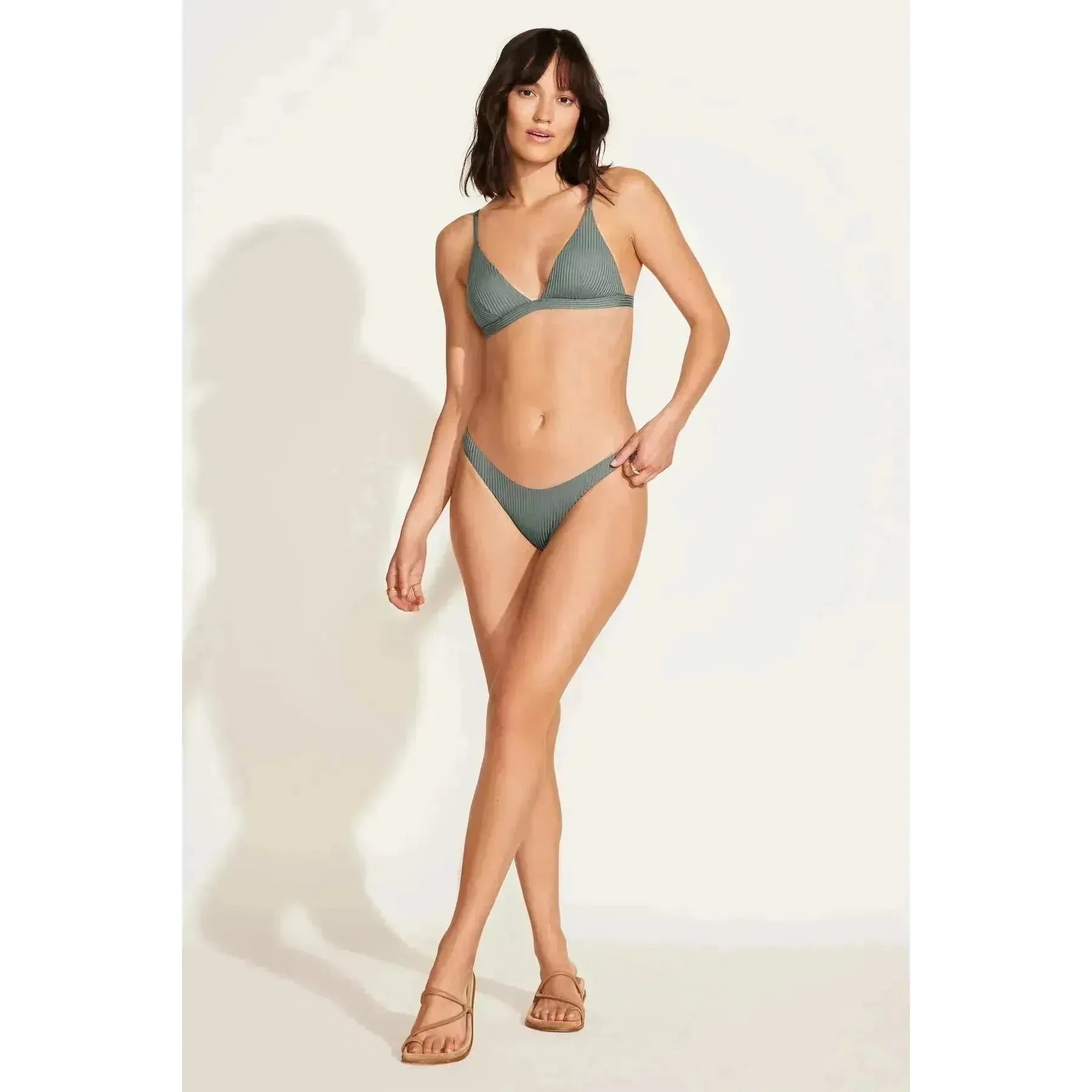 Moss Bralette Top - EcoRib
