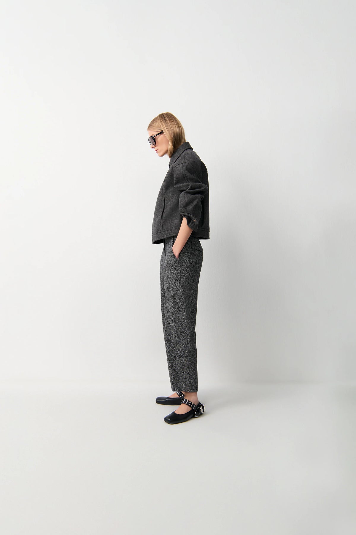 Orly Barrel Cropped Trousers