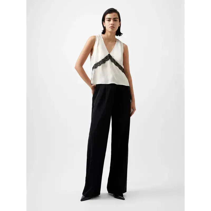 Ennis Eco Satin Lace Top