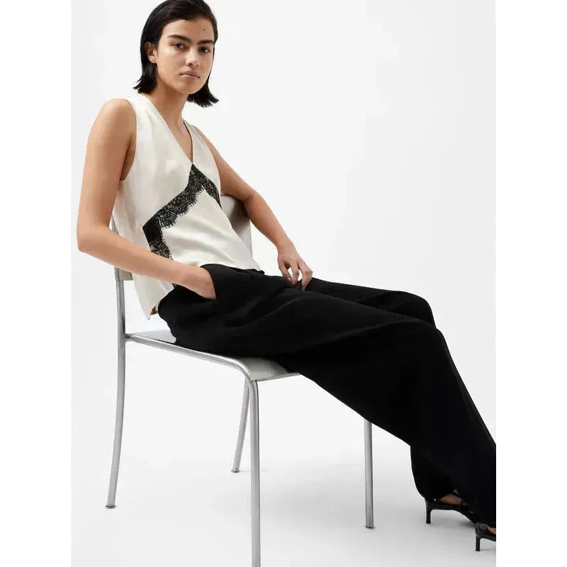 Ennis Eco Satin Lace Top