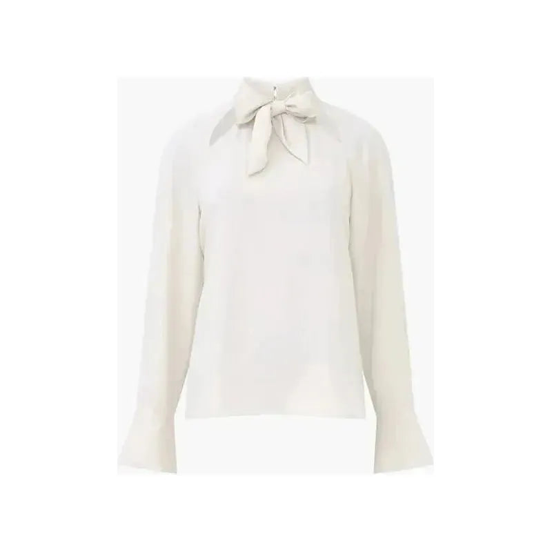 Carmen Recycled Crepe Tie Blouse