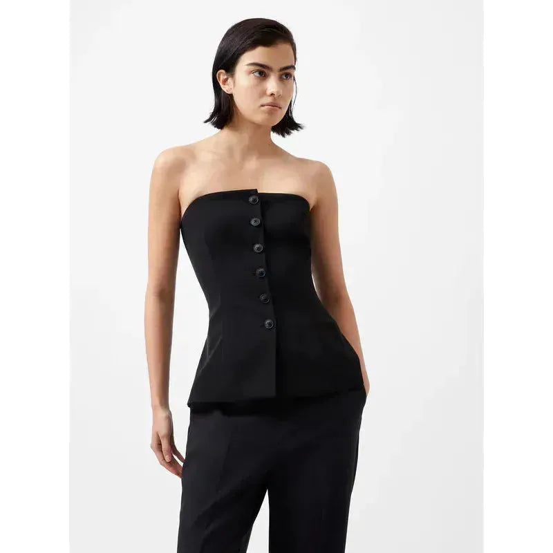 Harrie Tailored Bandeau Top