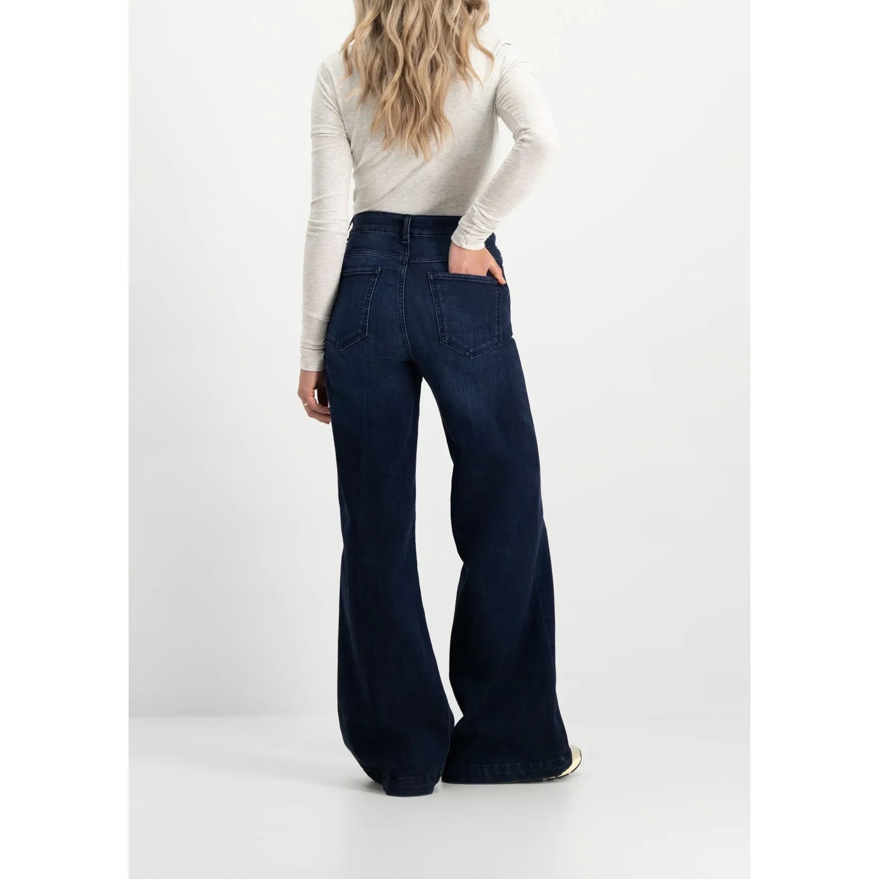 Palmer High Rise Wide Leg Jeans
