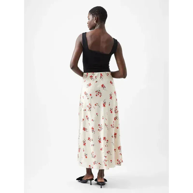 Floramour Ennis Eco Satin Maxi Skirt