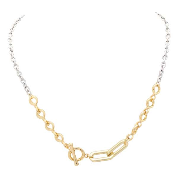 Merx Sofistica Necklace Rhodium/Gold