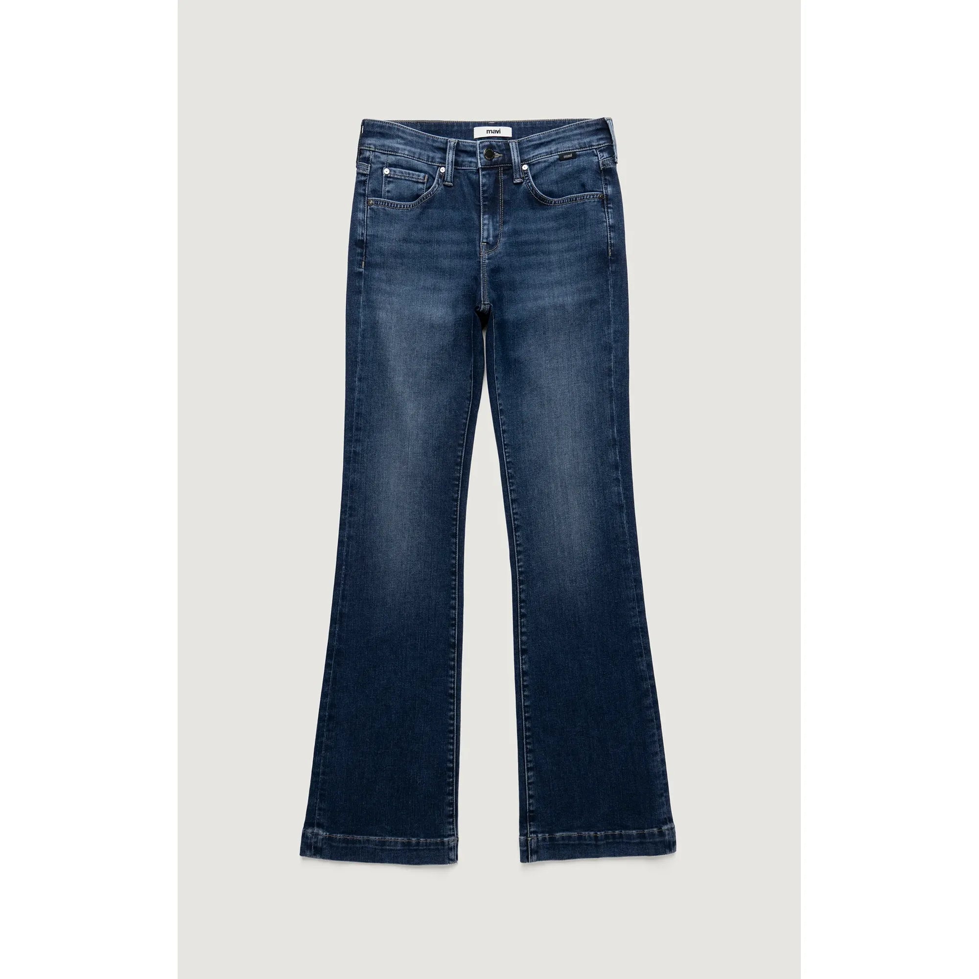 Vicky Dark Brushed Feather Luxe Jean