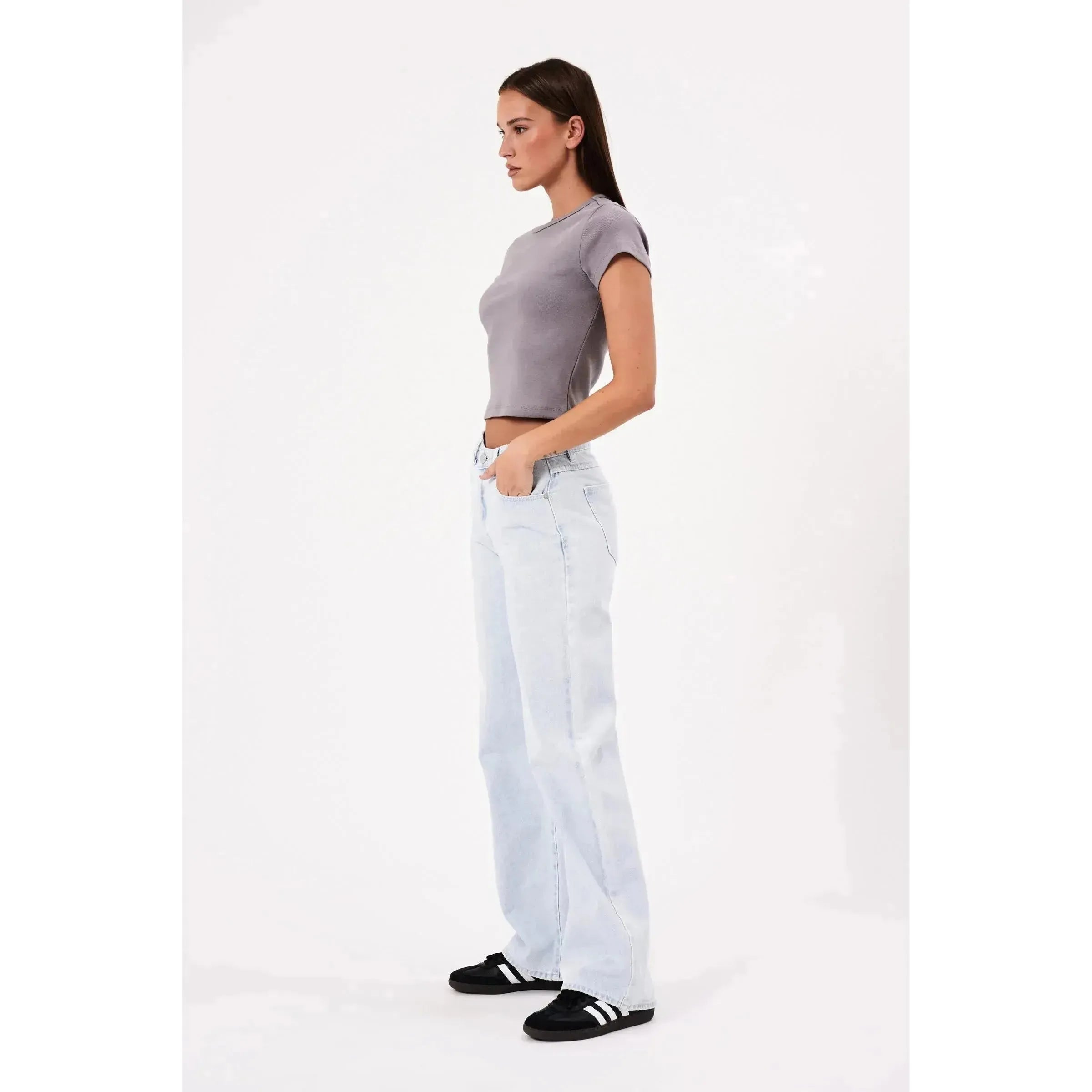 95 Baggy Kate | Wide Leg | Mid Rise