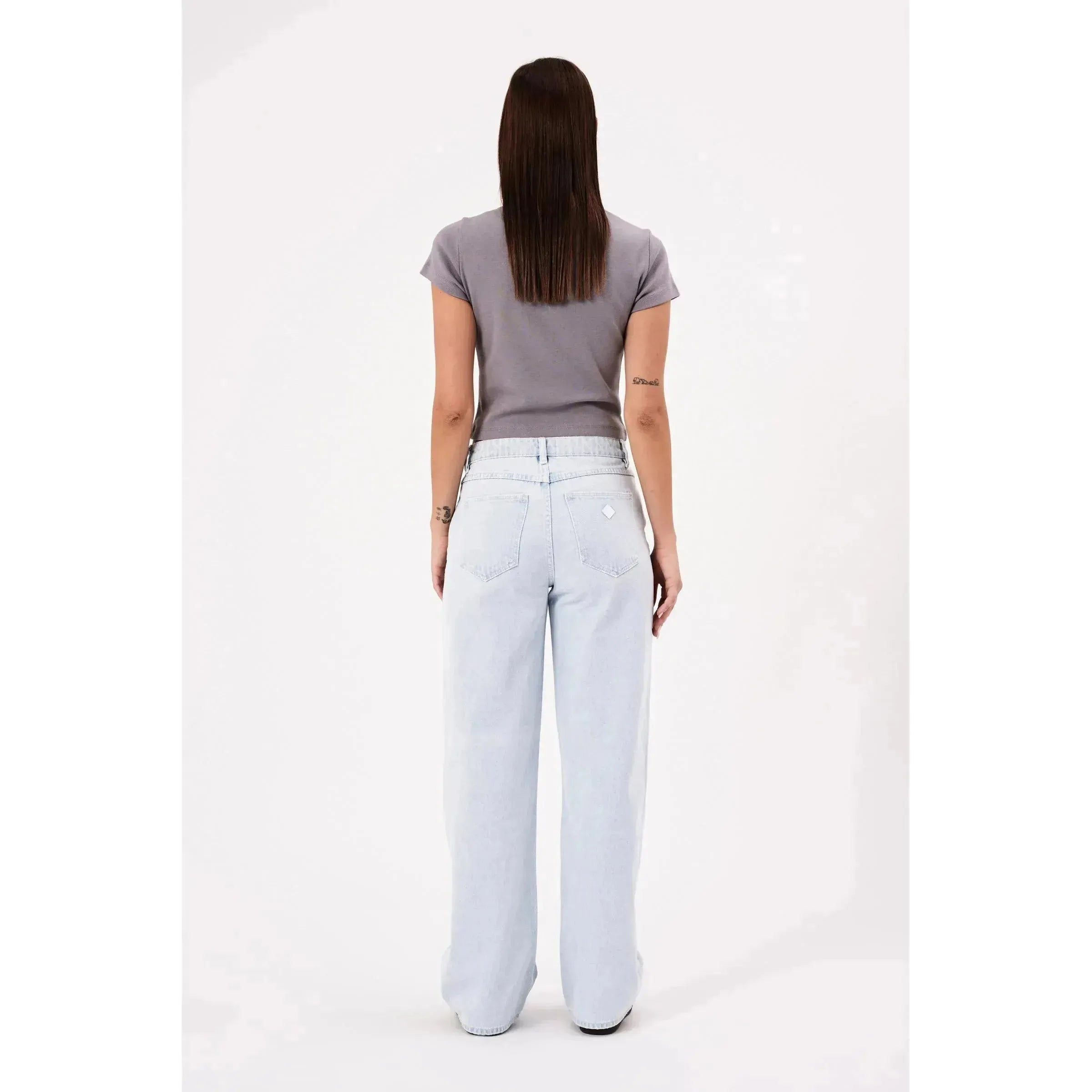 95 Baggy Kate | Wide Leg | Mid Rise