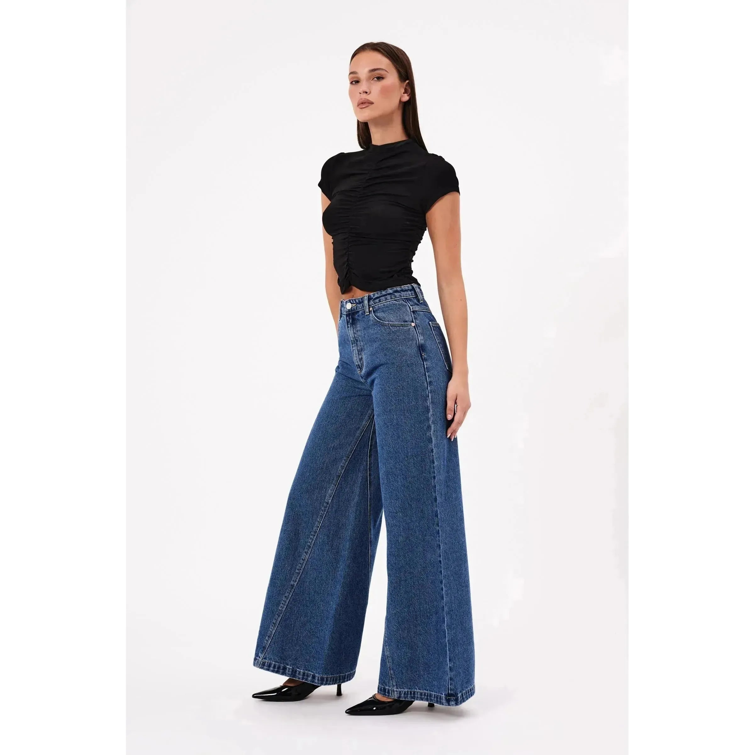 94 Super Wide Chantell - High Rise | Wide Leg