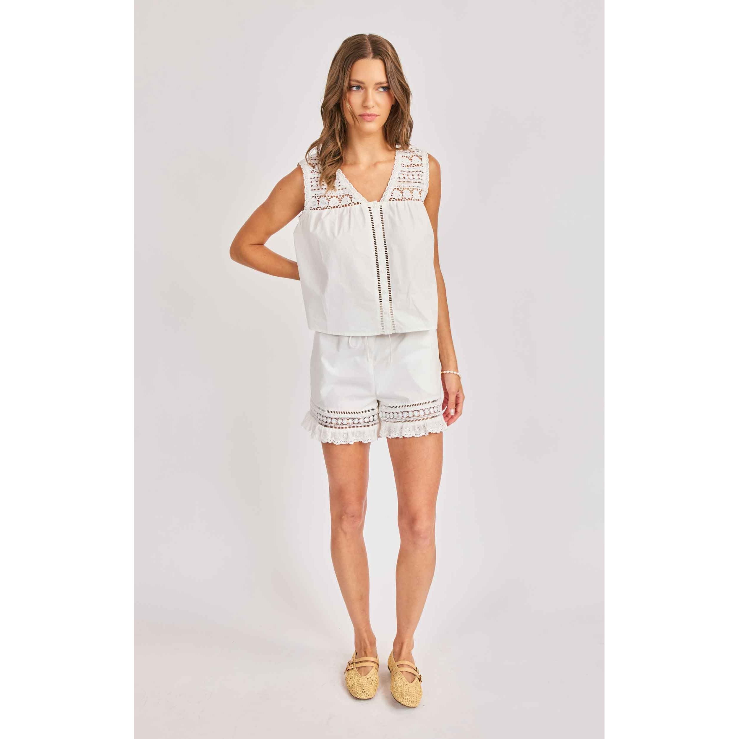 Lowtide Lace Sleeveless Top