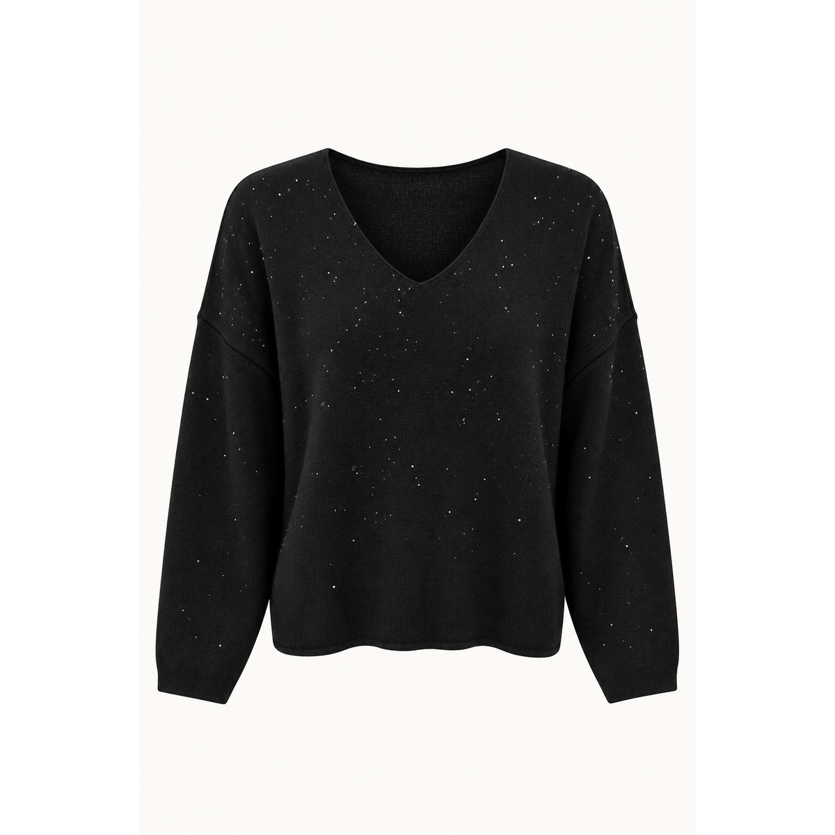 Sparkle V-Neck Sweater