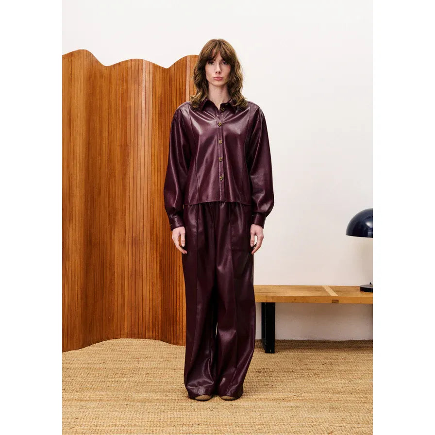 SIMONE Bordeaux Shirt