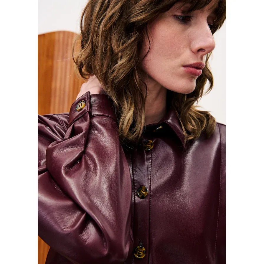 SIMONE Bordeaux Shirt