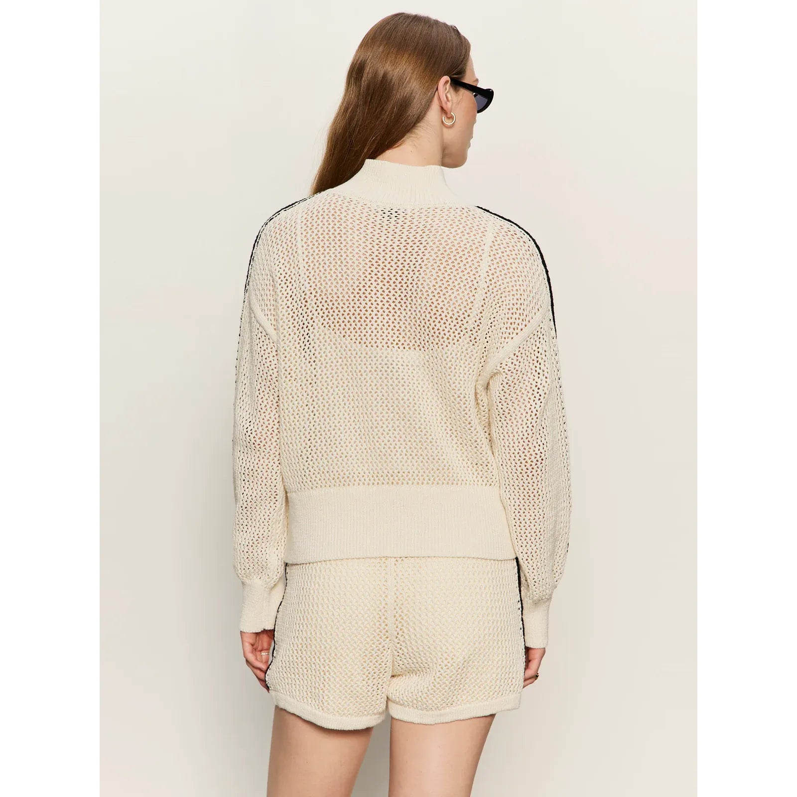 Open Stich Track Jacket