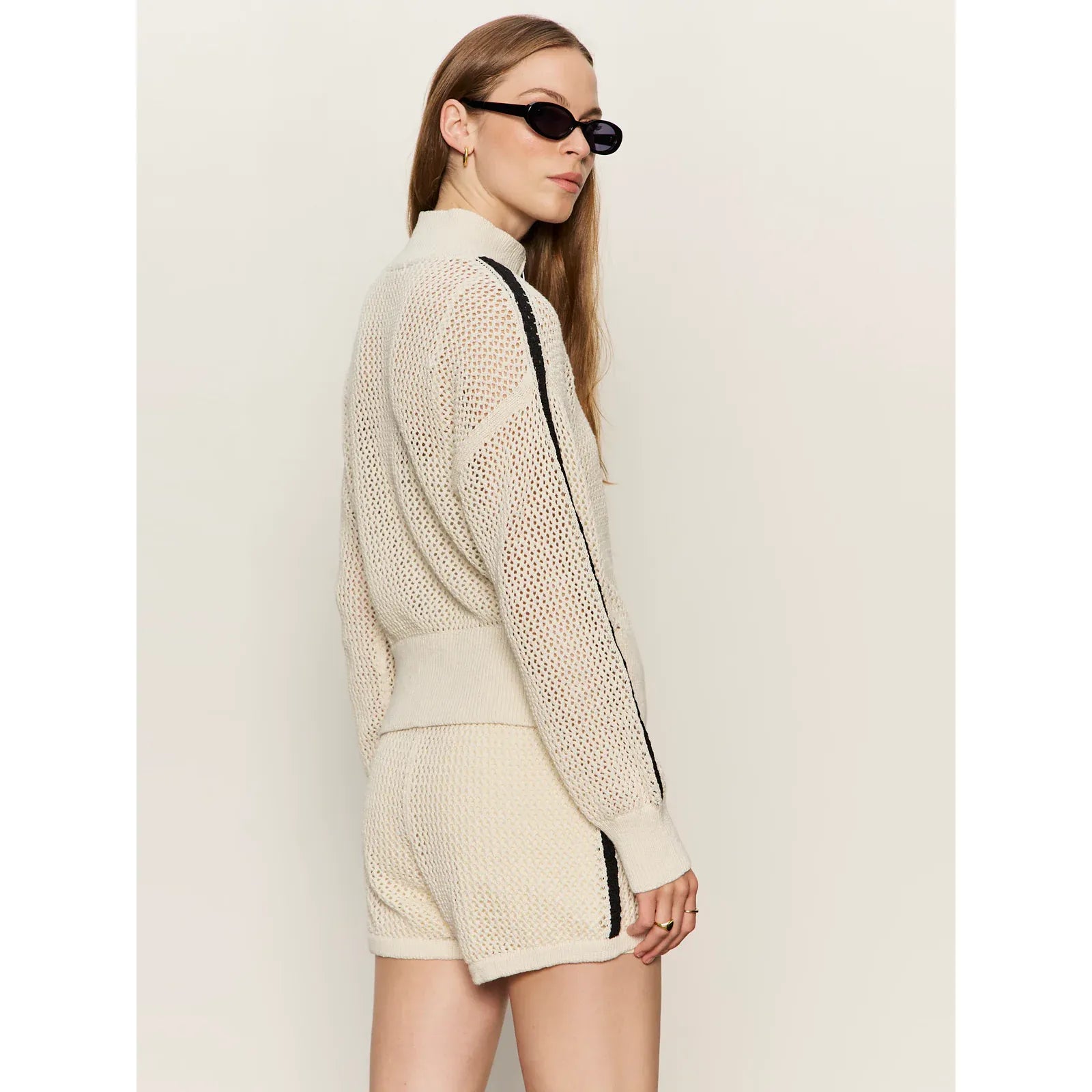 Open Stich Track Jacket