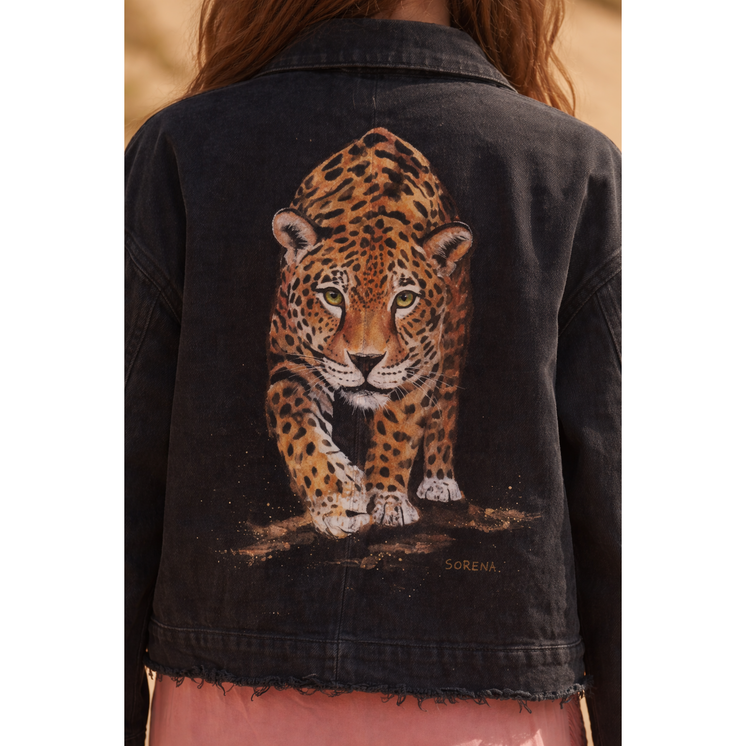 Sorena Hand Painted Jacket - JAPANTHER