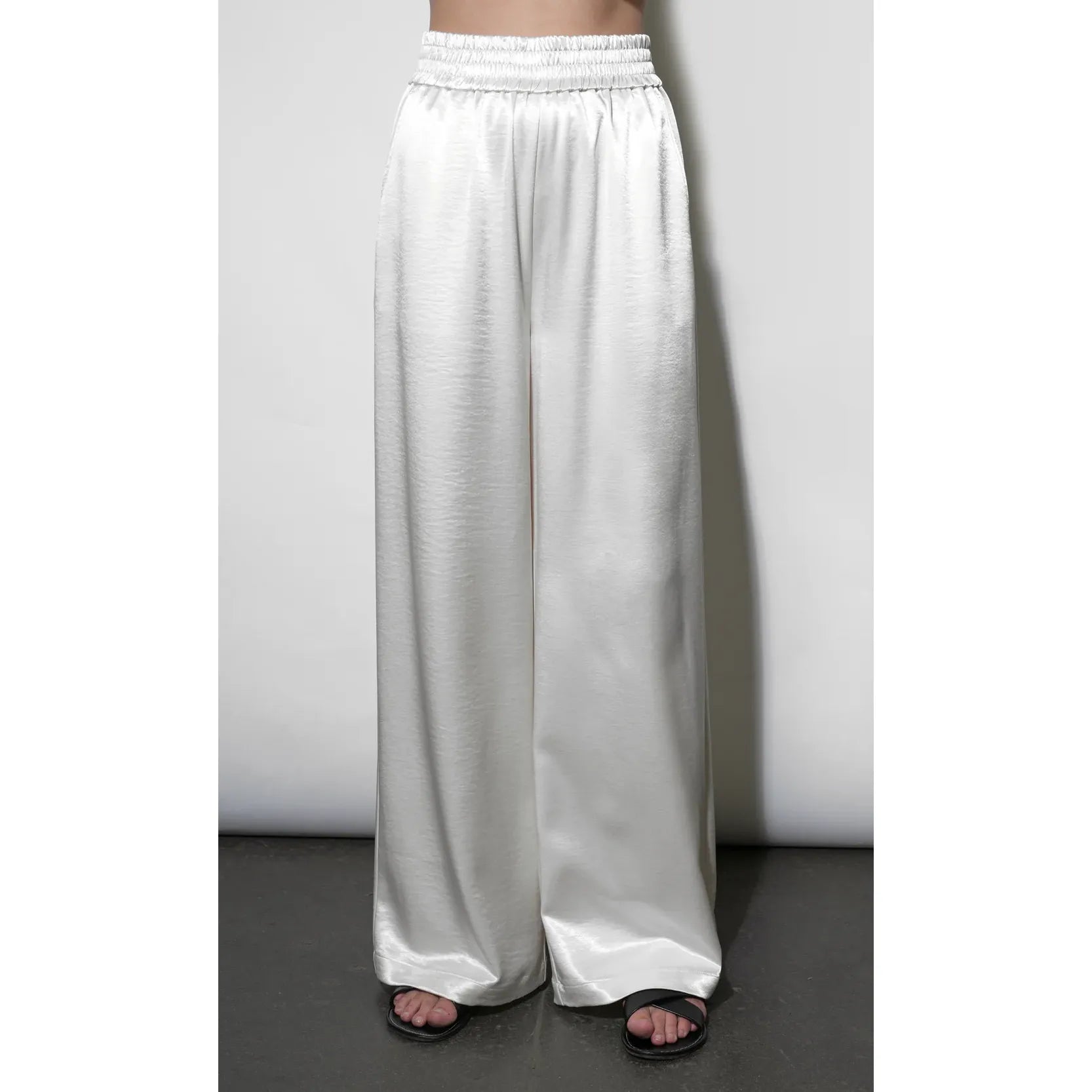Cora Easy Satin Wide Leg Pants