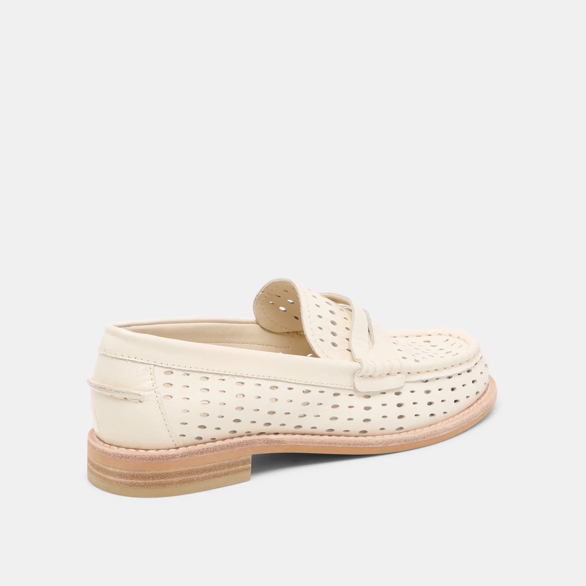 Wonda Off White Perf Suede