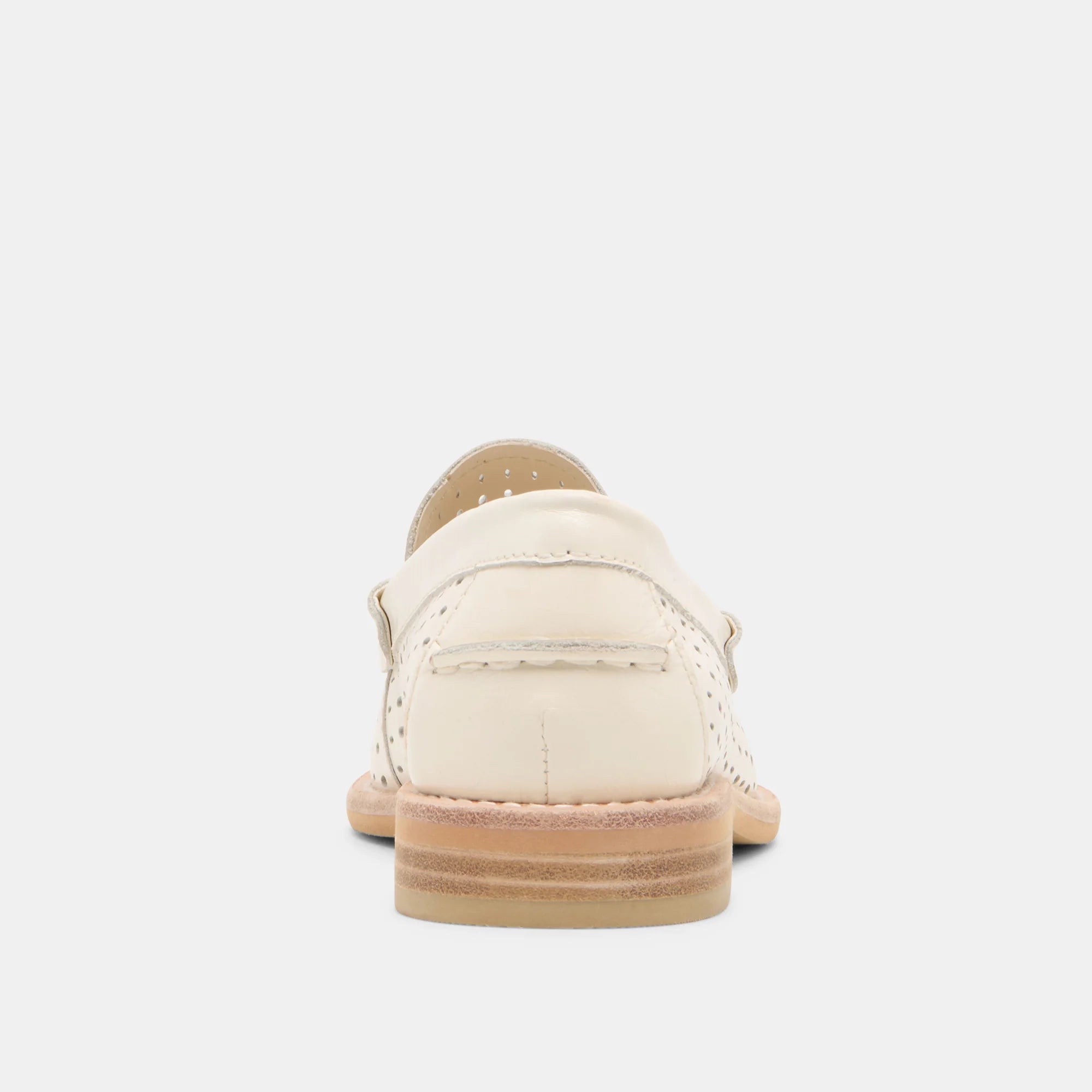 Wonda Off White Perf Suede