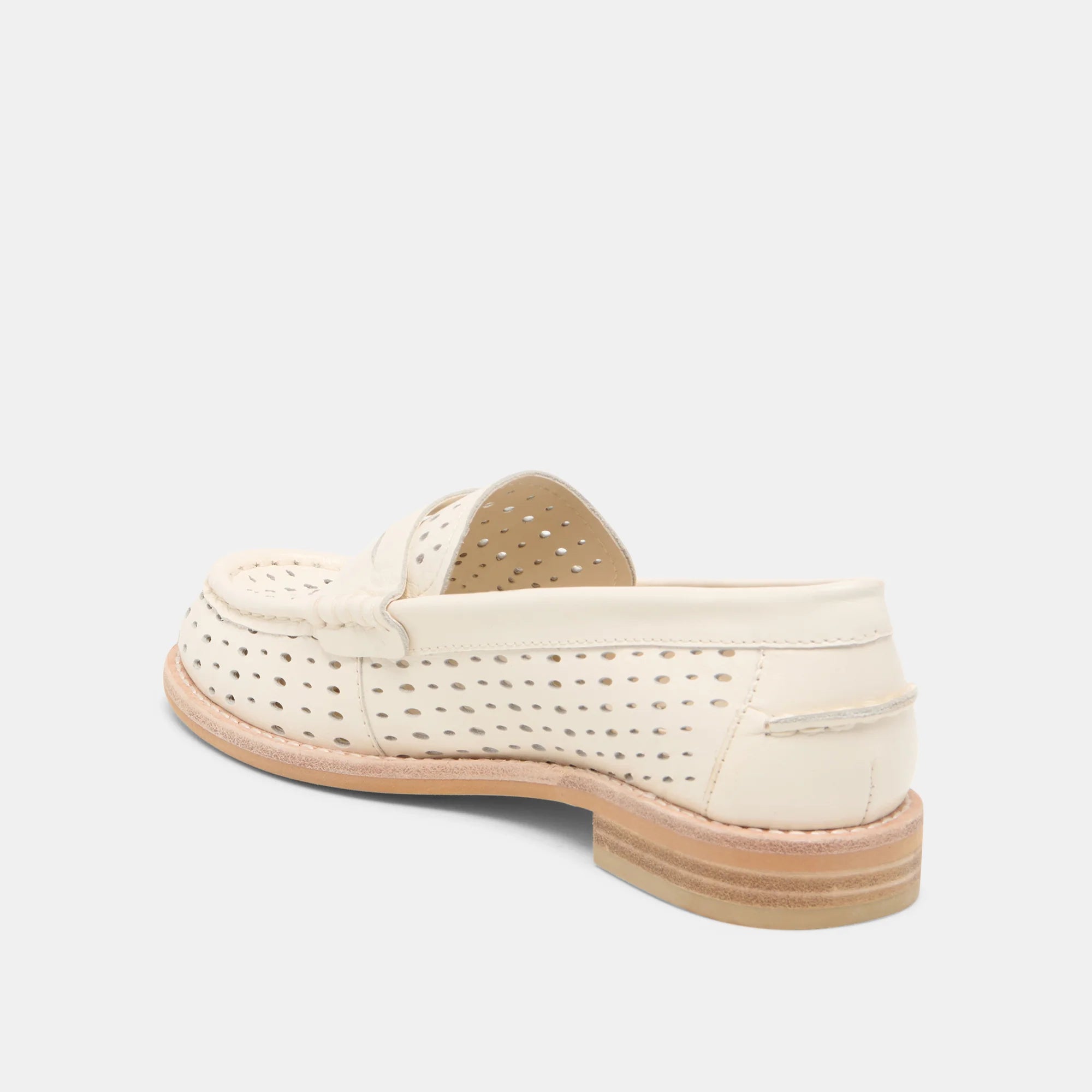 Wonda Off White Perf Suede