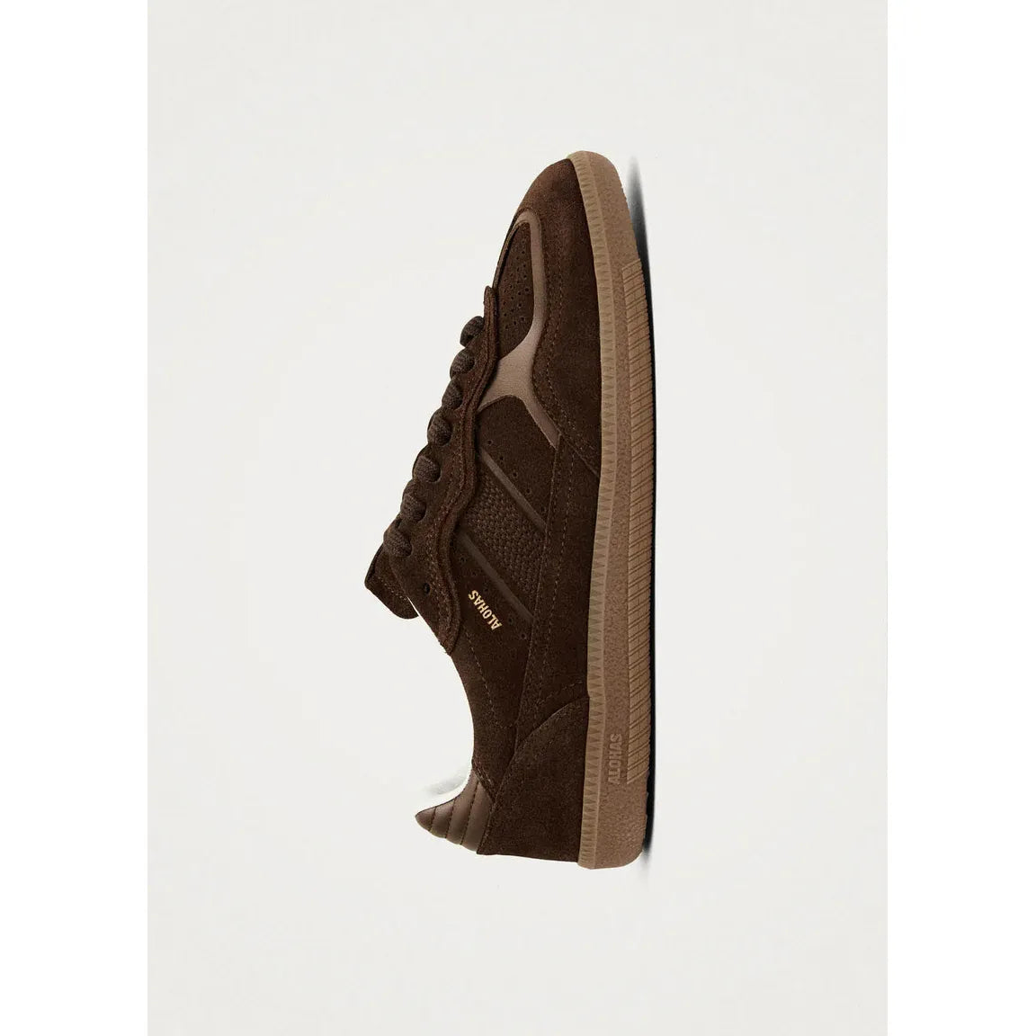 Alohas - Rife Chocolate Brown Leather Sneakers