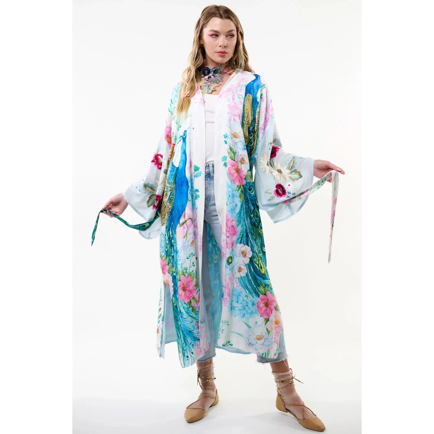 Morning Glory Kimono