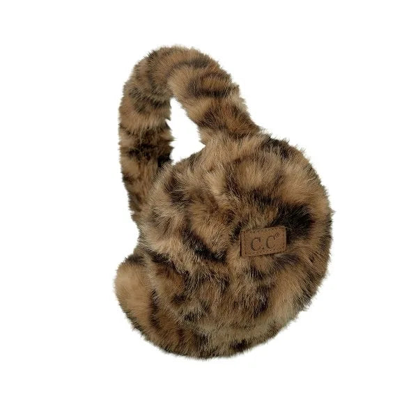 Leopard Faux Fur Earmuffs