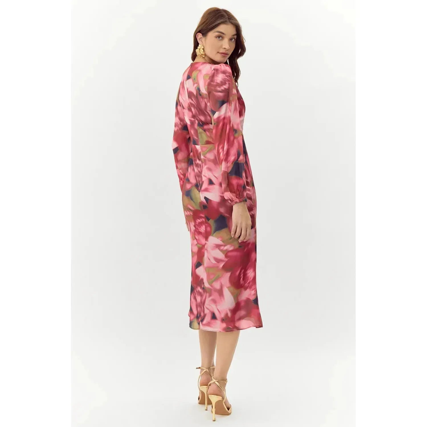 Paisley Printed Midi Dress