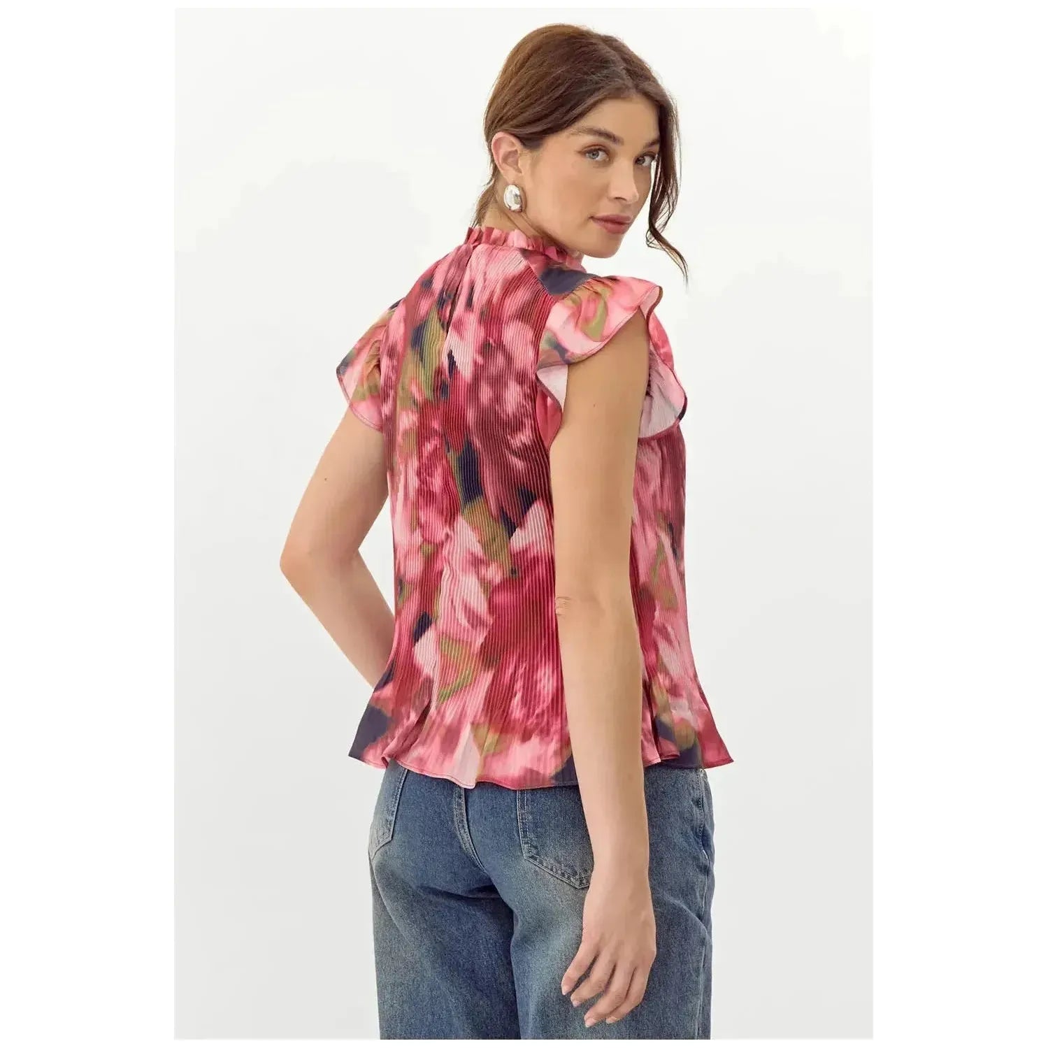 Jacinda Pintucked Blouse