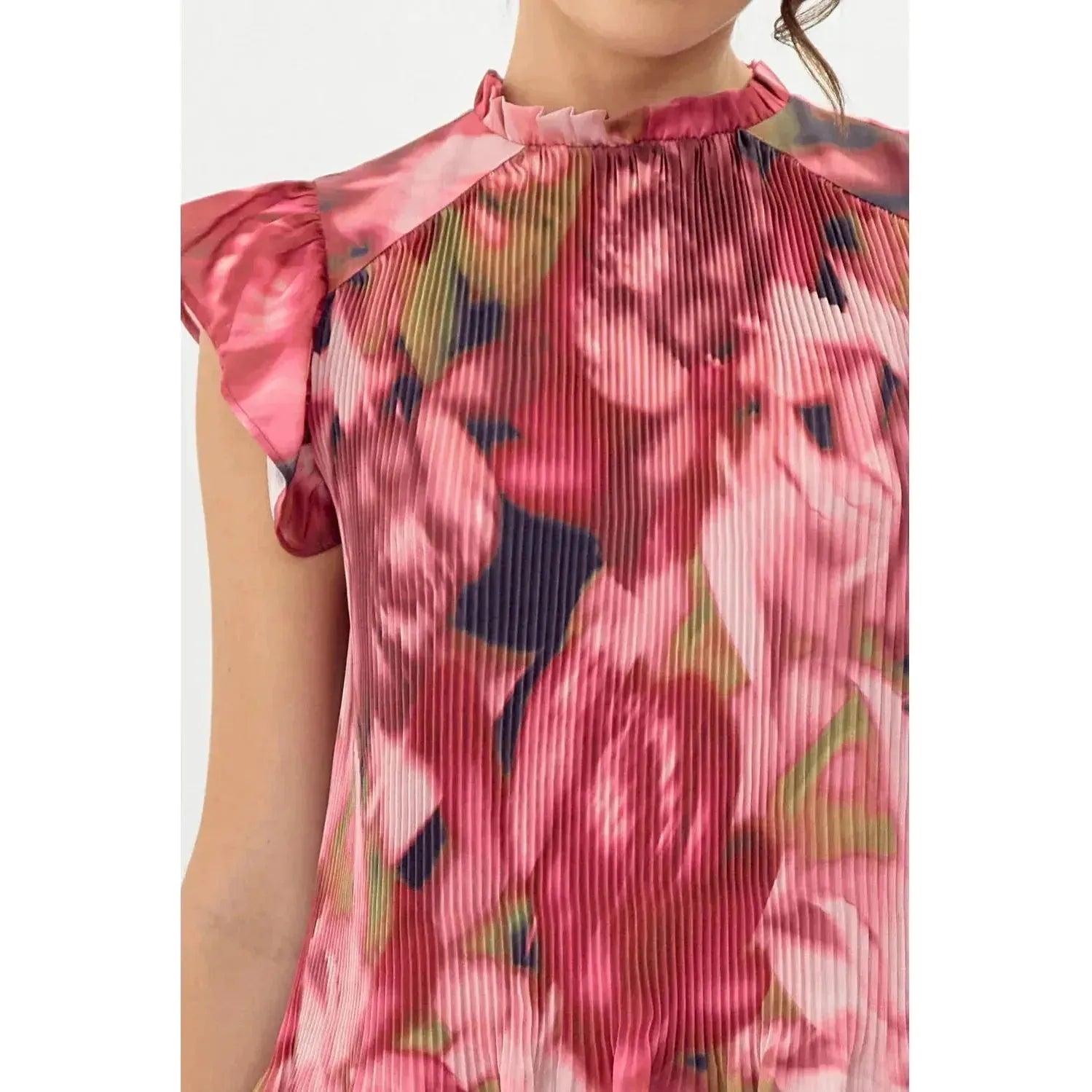 Jacinda Pintucked Blouse