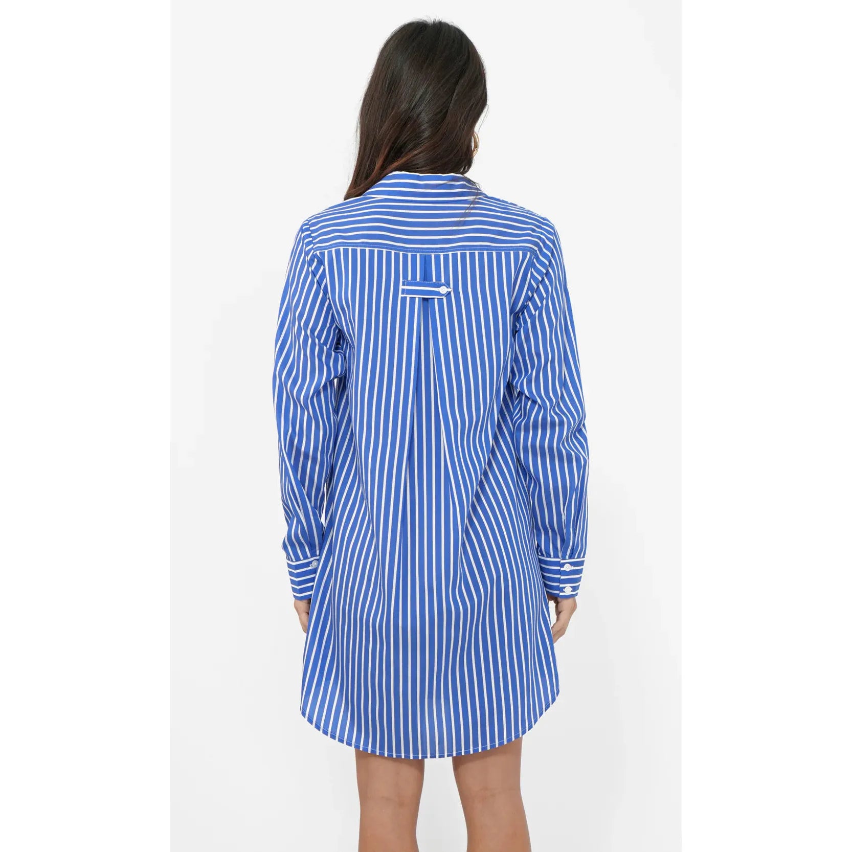 Nanda Bold Stripe Tunic Shirtdress