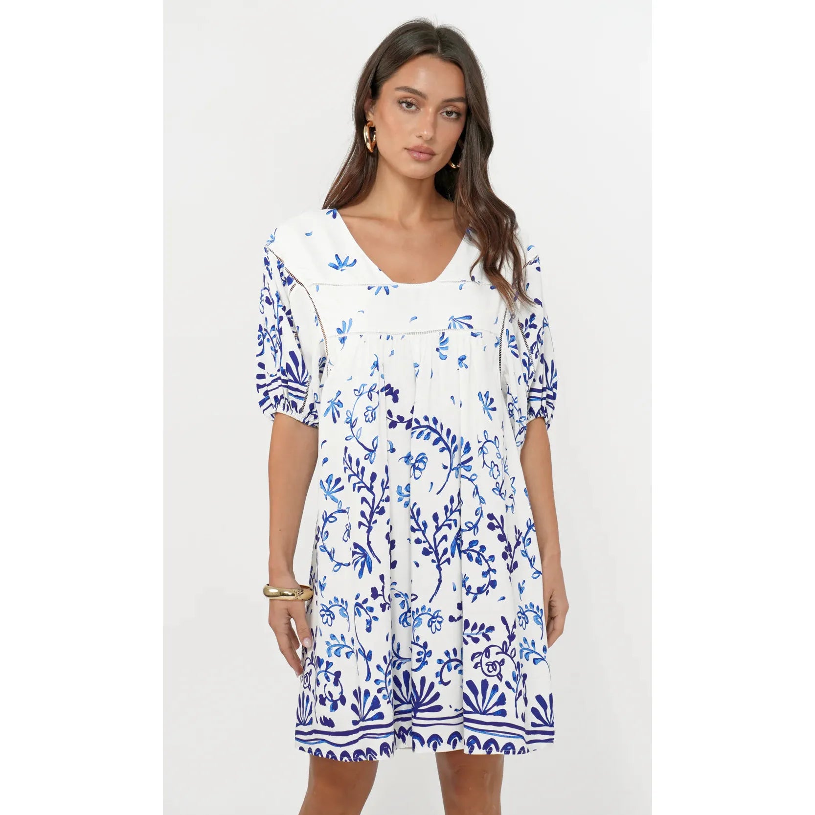 Nanci Popover Mini Dress