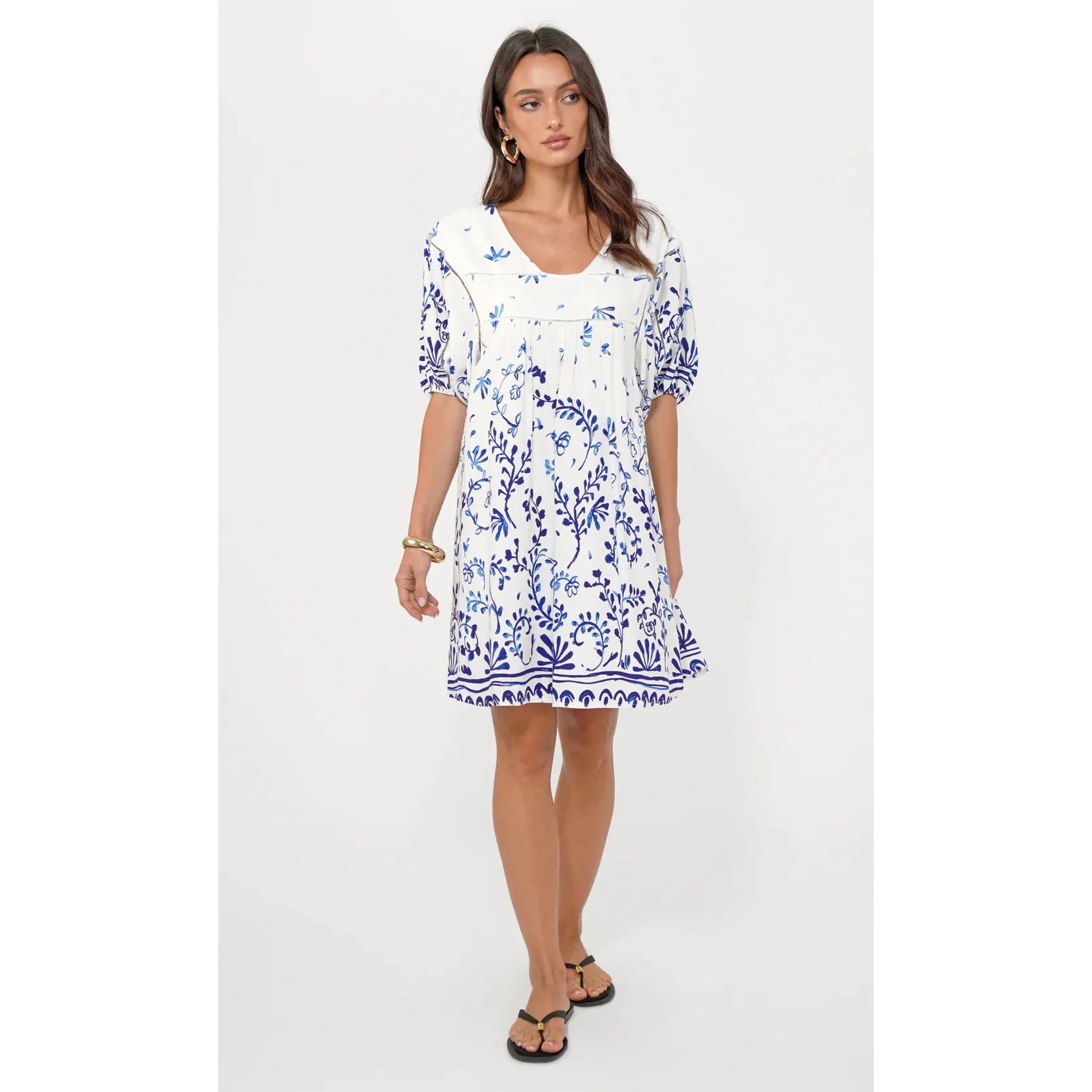 Nanci Popover Mini Dress