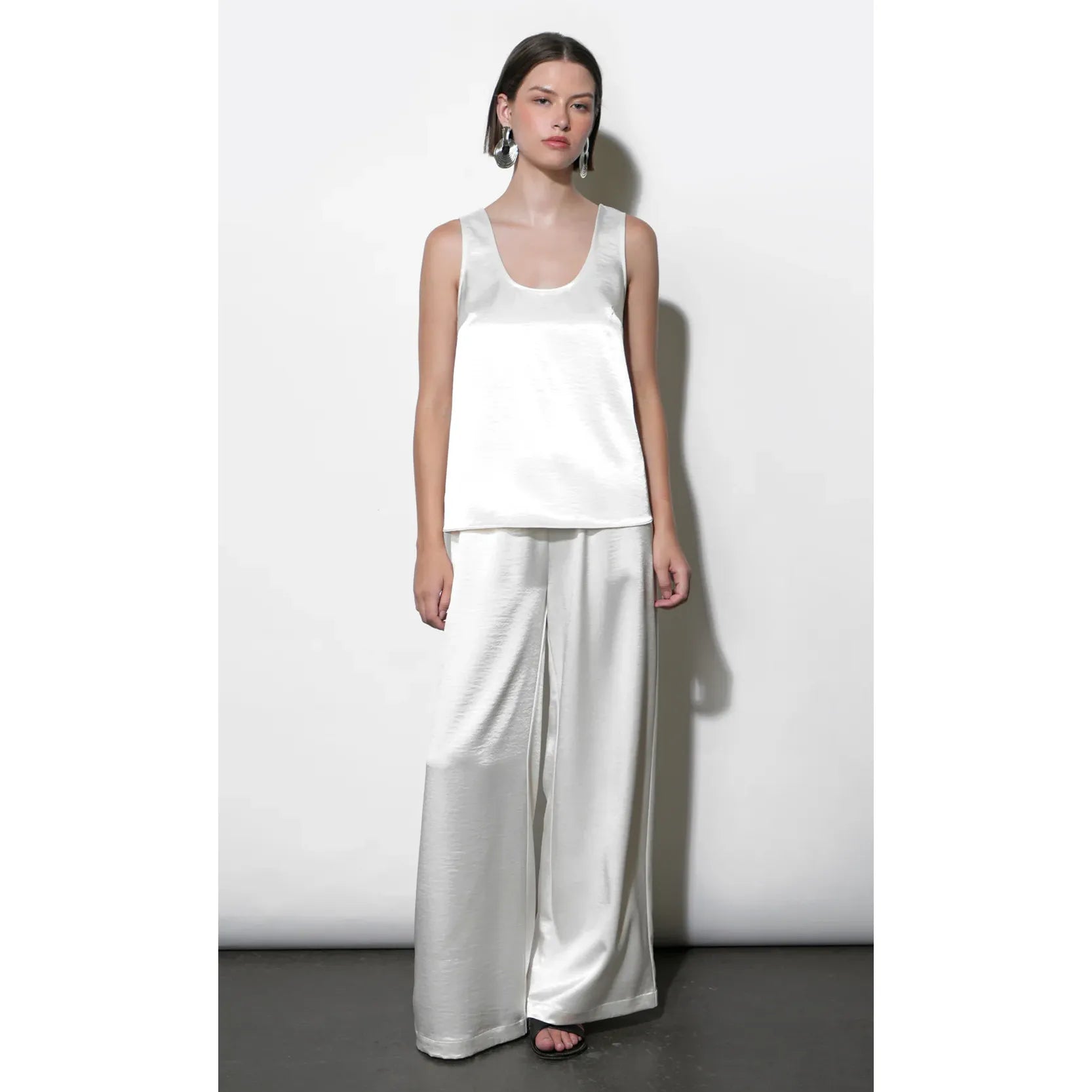 Cora Easy Satin Wide Leg Pants