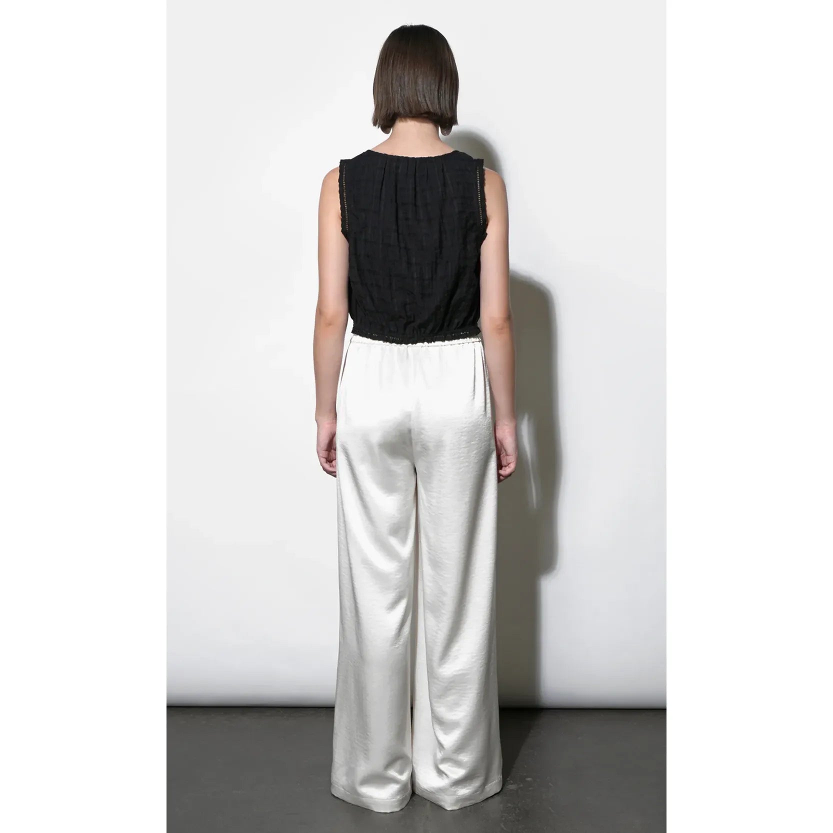 Cora Easy Satin Wide Leg Pants