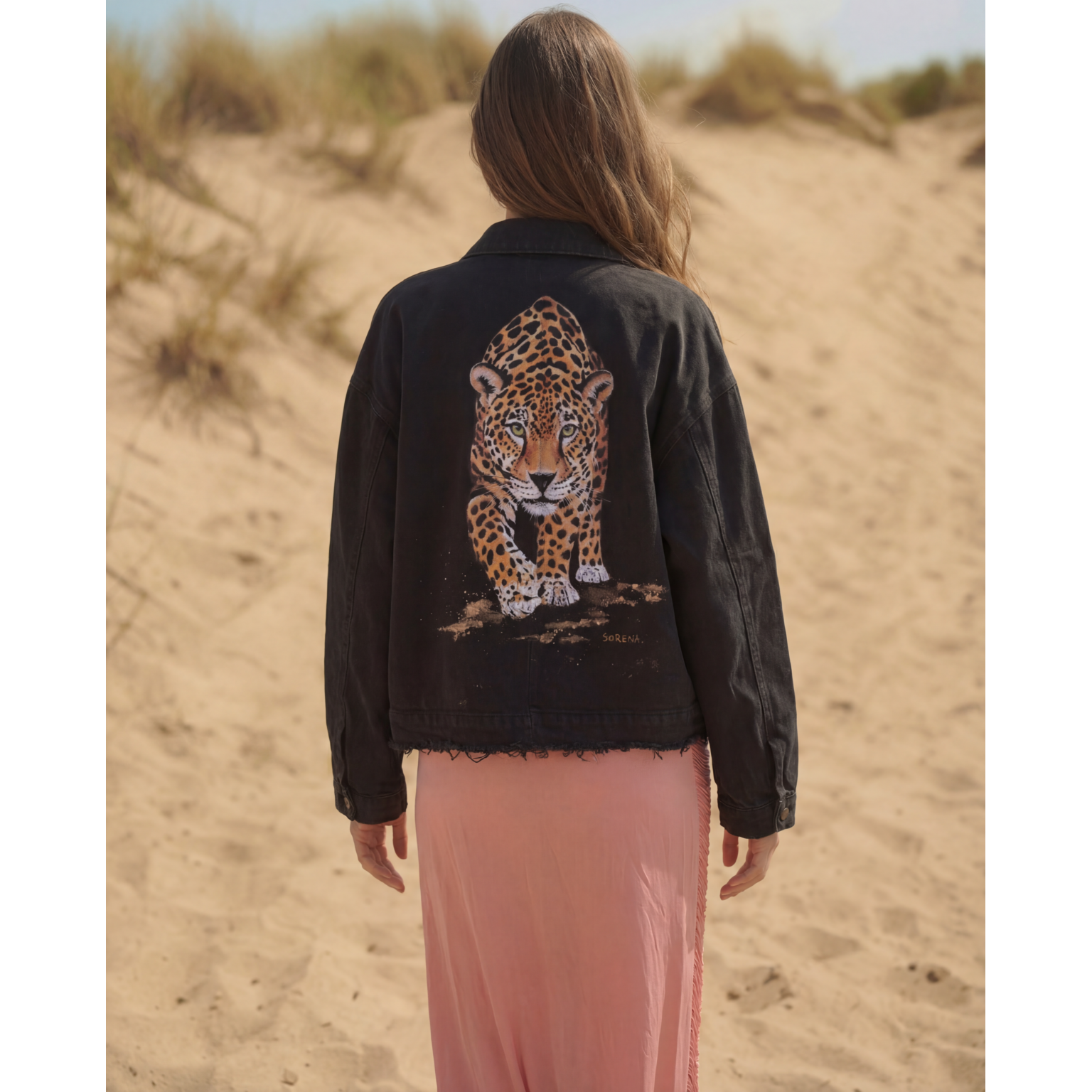 Sorena Hand Painted Jacket - JAPANTHER