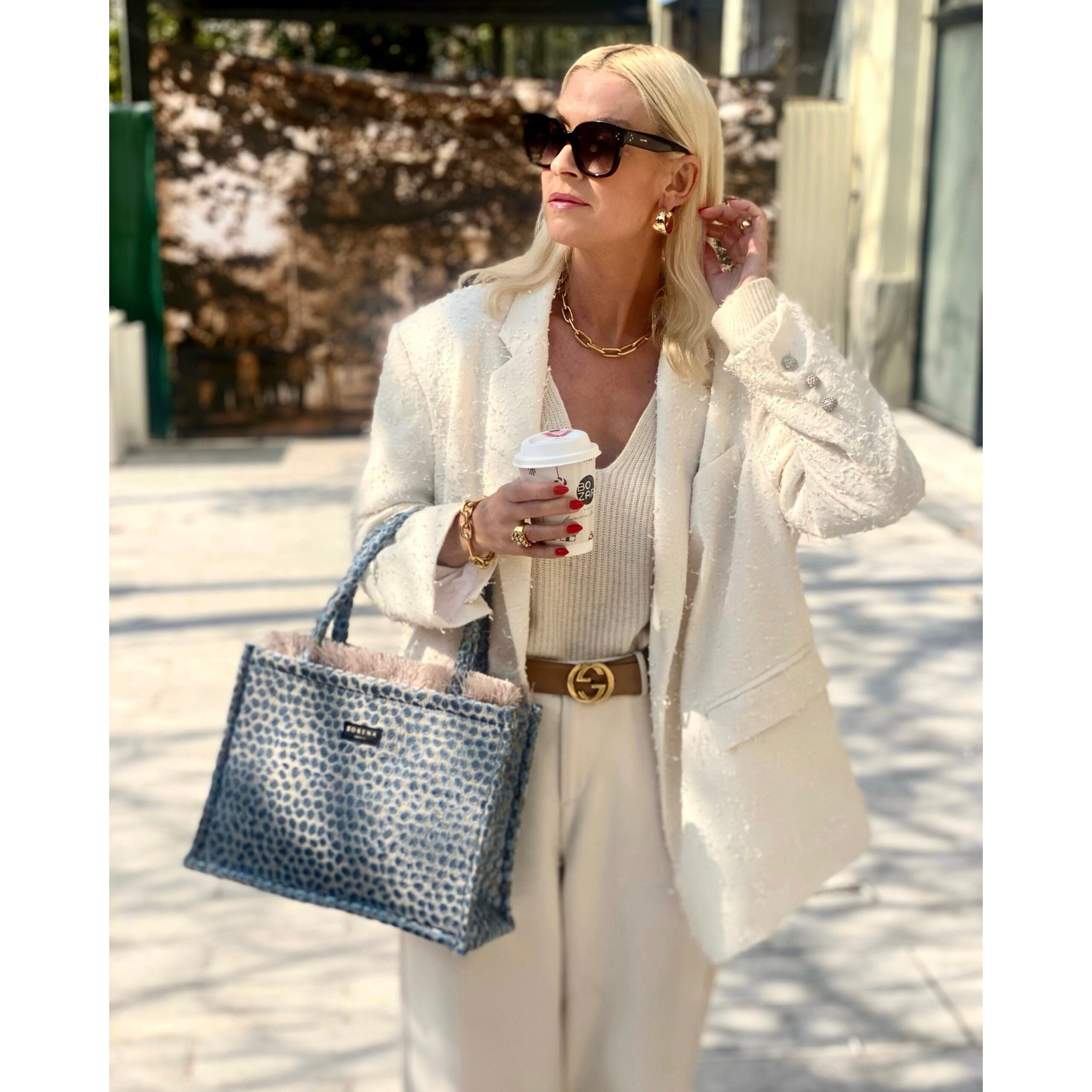 Cyclades Medium Tote Bag